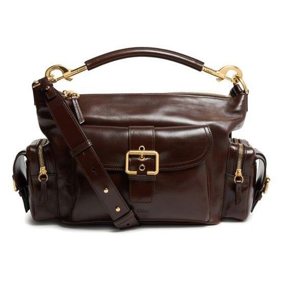 Chloe Chloé - Eloise vintage brown leather handbag shoulder bag