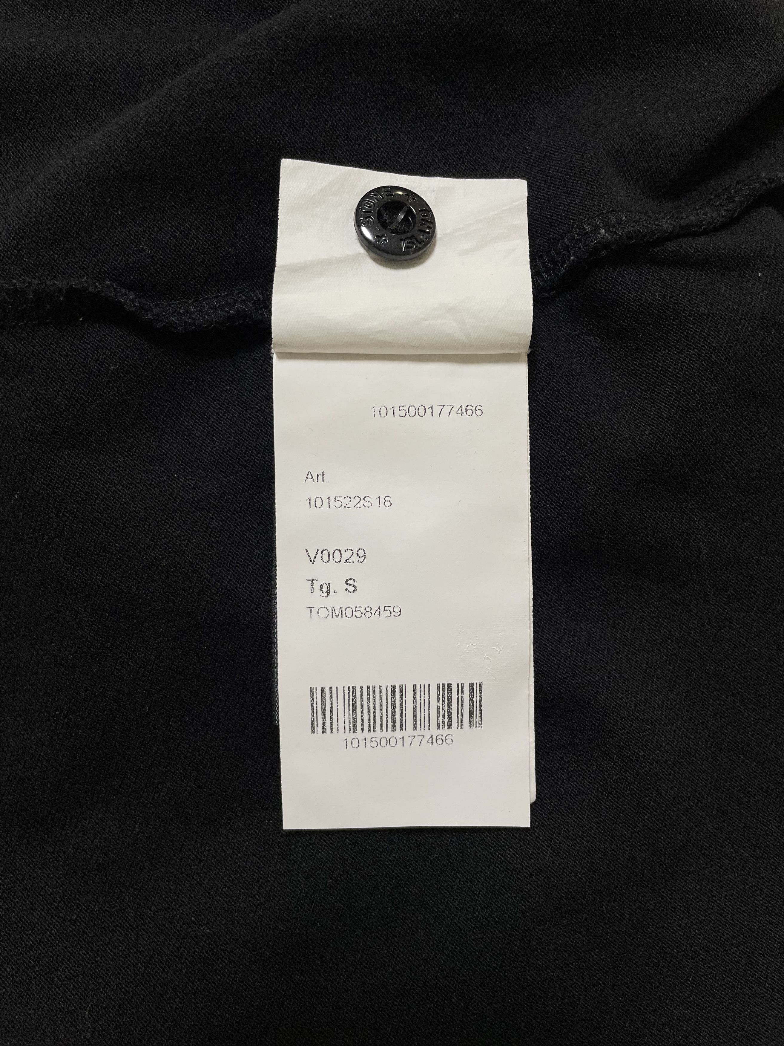 Stone Island STONE ISLAND Patch Program Polo Shirt Tee T-Shirt Black Size US S / EU 44-46 / 1 - 11 Thumbnail