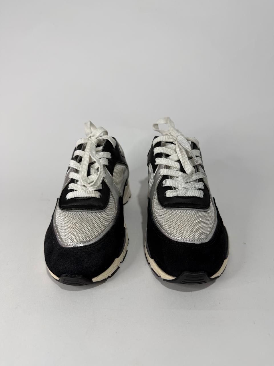 Chanel Chanel black and white color matching sneakers shoes EU 36. Size US 6 / IT 36 - 3 Thumbnail