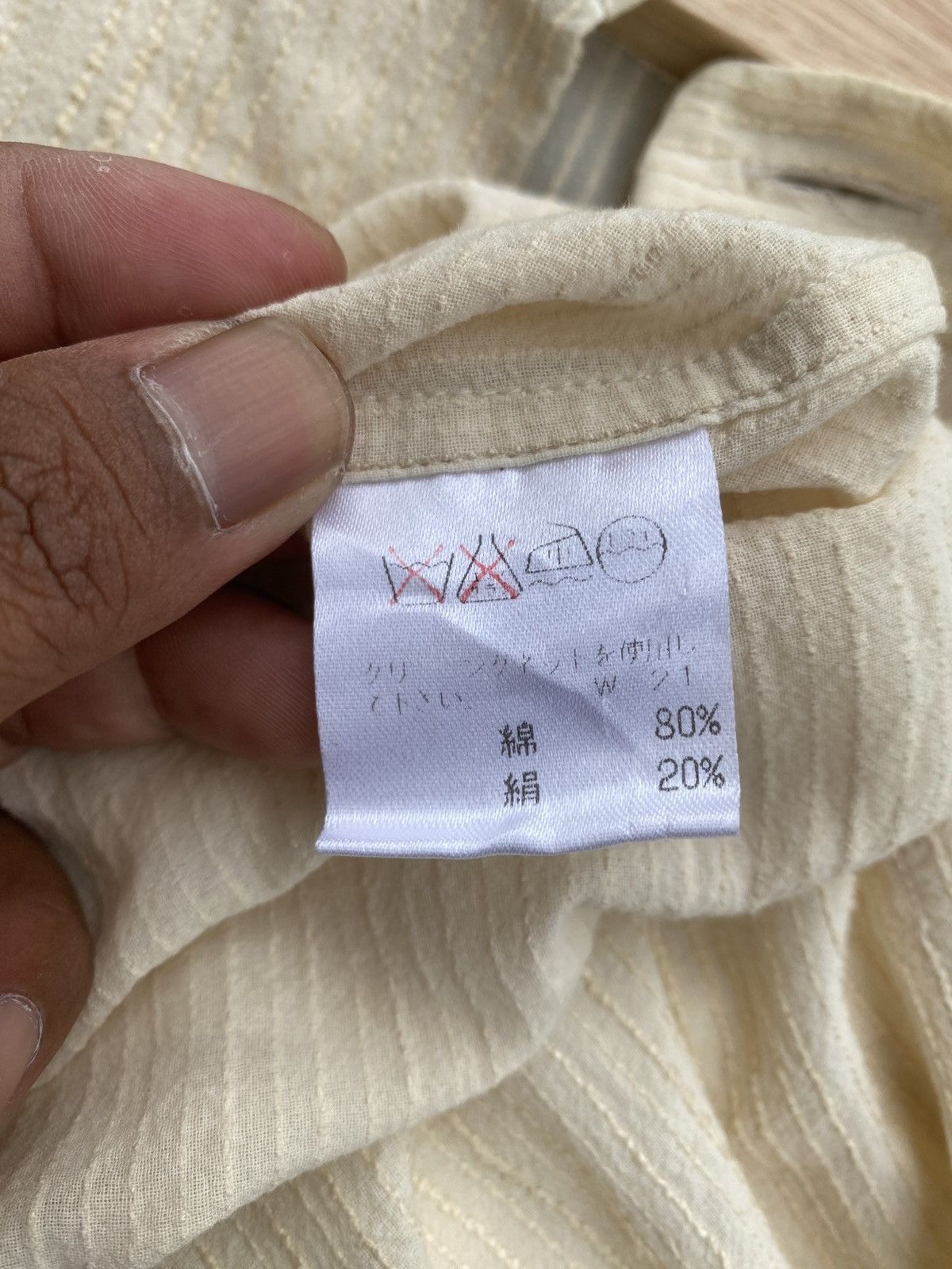 Issey Miyake Rare Vintage 90s Issey Miyake Men Longsleeve Buttons Shirt Size US M / EU 48-50 / 2 - 16 Thumbnail