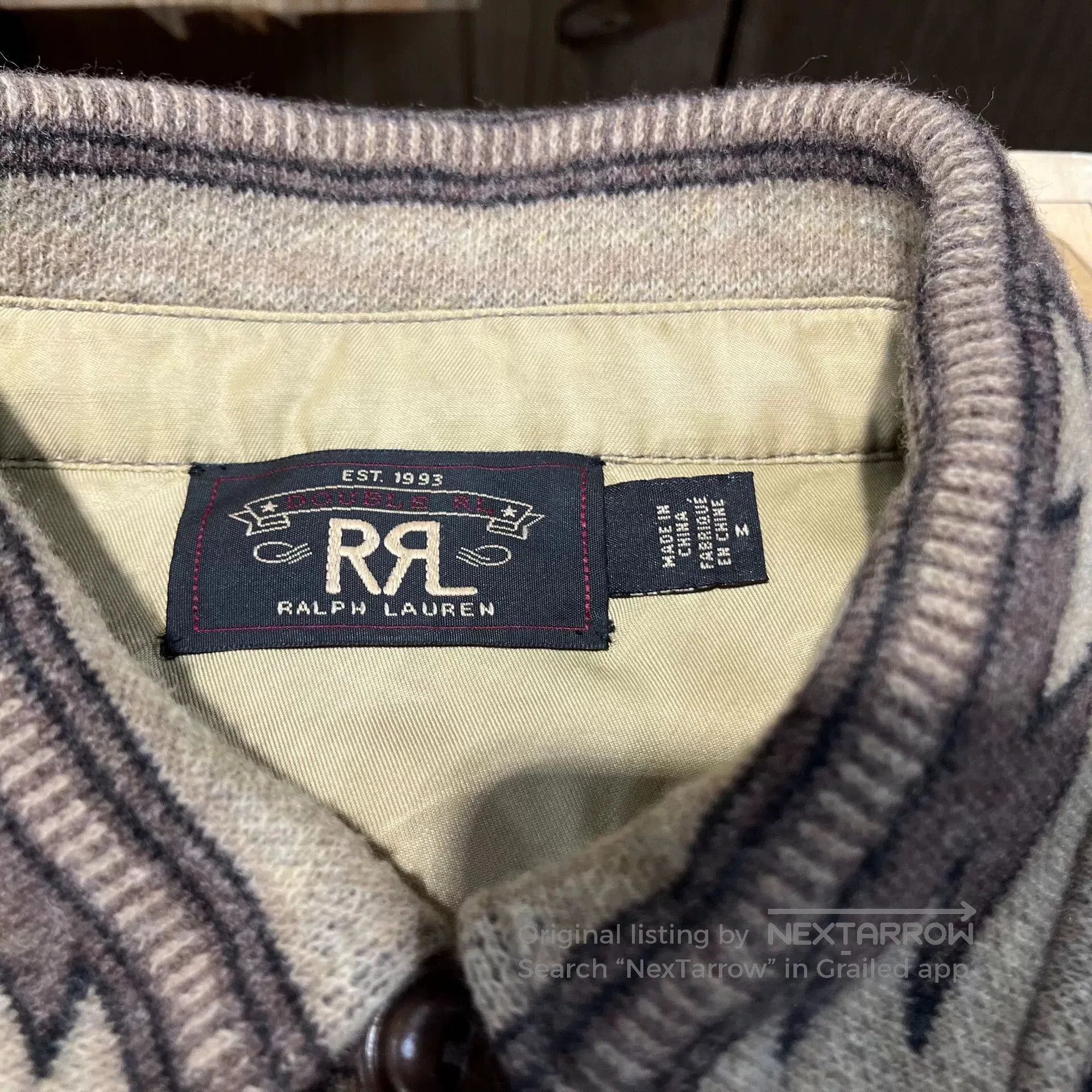 RRL Ralph Lauren southwest patterned wool shirt by rrl. Size US M / EU 48-50 / 2 - 5 Thumbnail