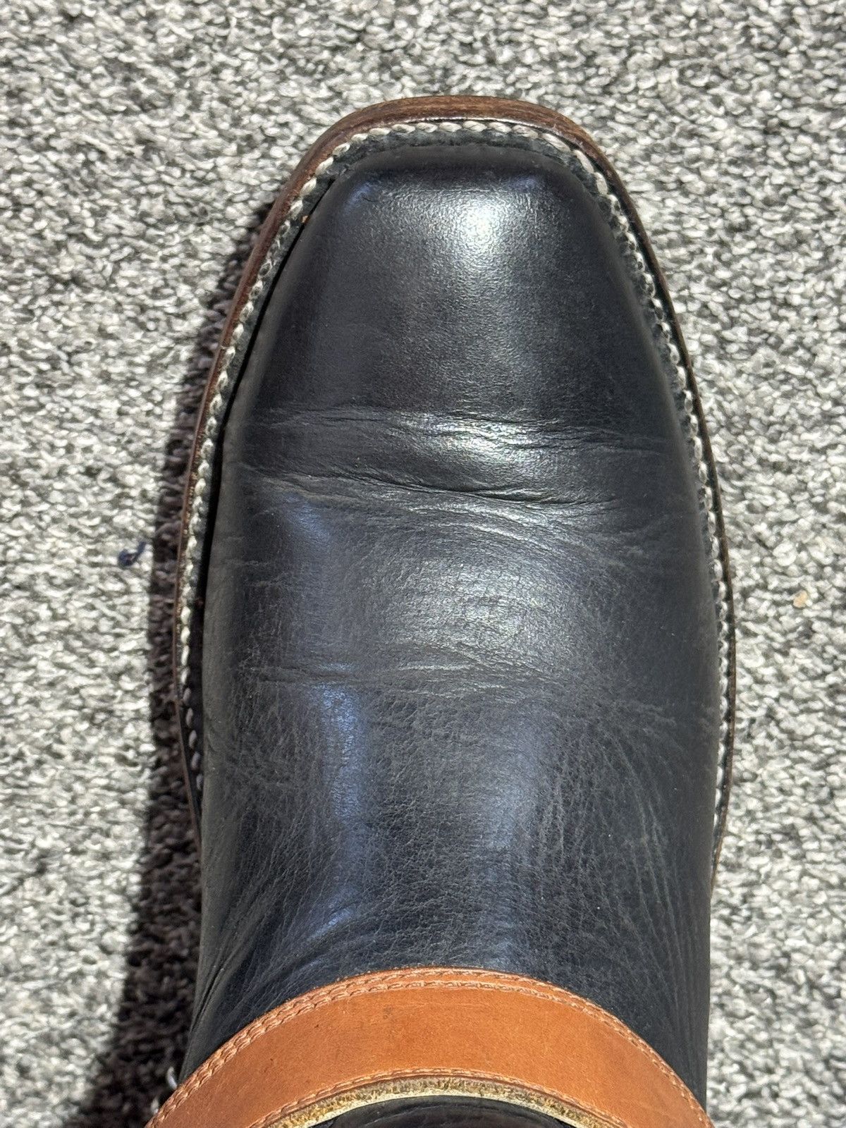 Other Bowman’s Wilson Boot Co Vintage H-D Harness Boots Size 8.5 D Size US 8.5 / EU 41-42 - 10 Thumbnail