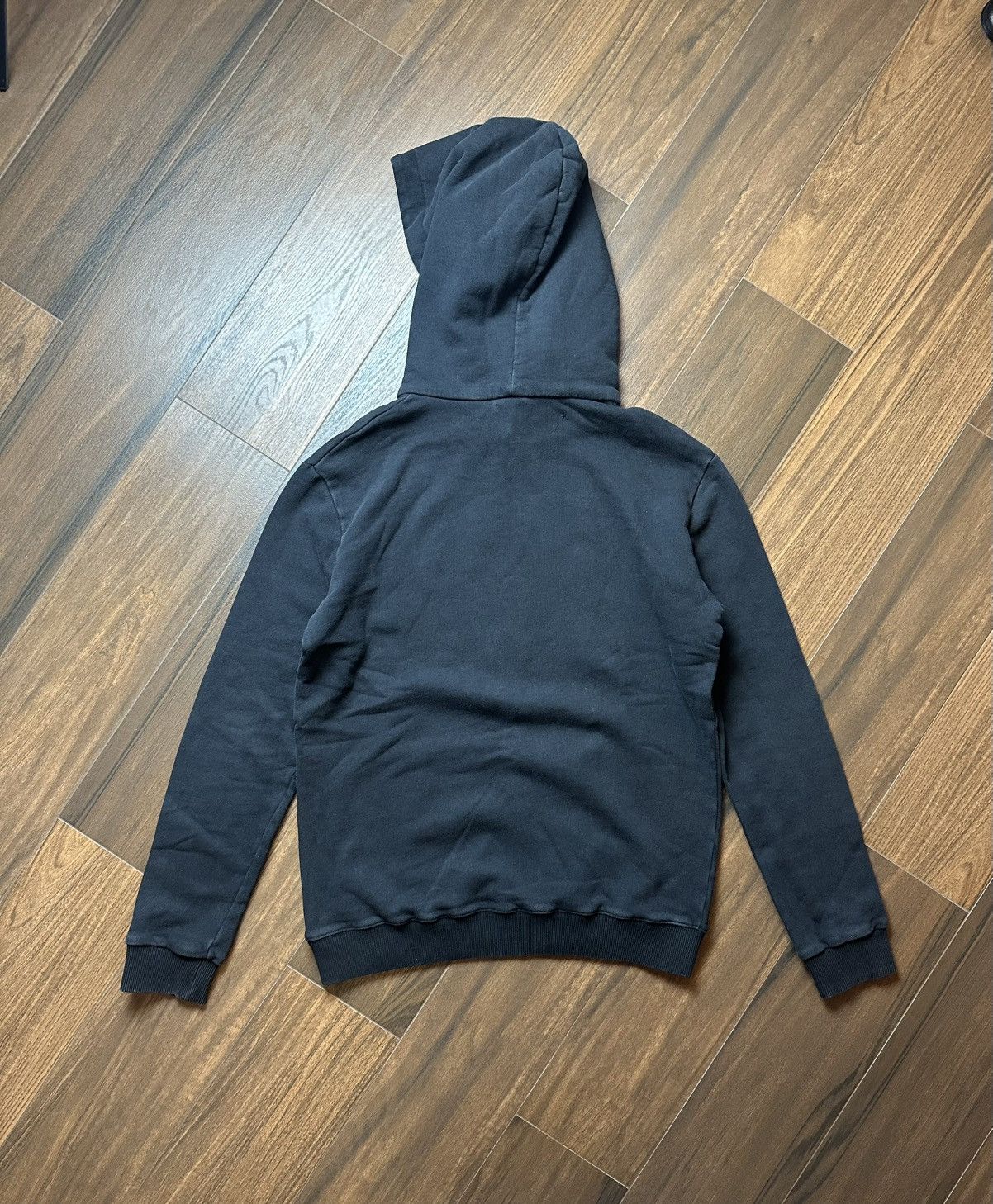 Saint Laurent Paris Saint Laurent Washed Hoodie Size US L / EU 52-54 / 3 - 7 Thumbnail