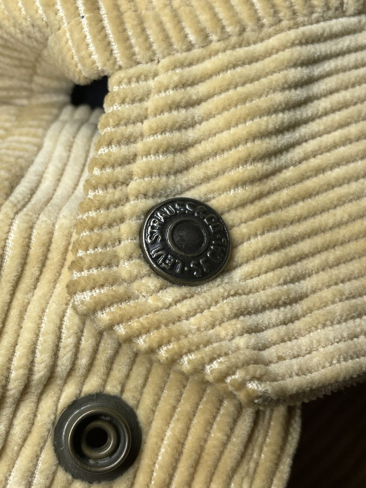 Levi's 💥RARE💥Vintage Levis 90s Corduroy Heavy Jacket Rare Hype Size US XXL / EU 58 / 5 - 8 Thumbnail