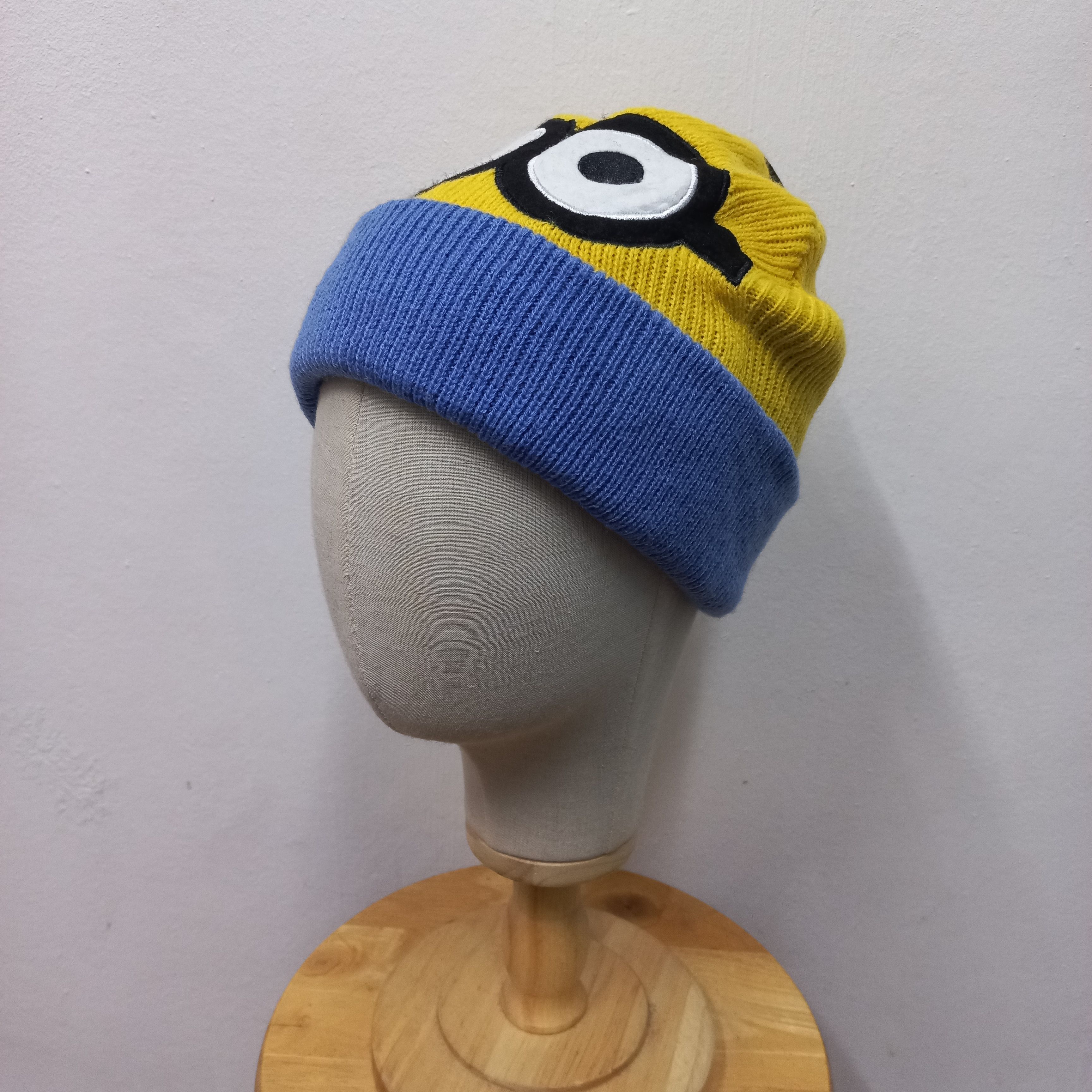 Japanese Brand 🔆Despicable me' minions character cartoon beanie Size ONE SIZE - 2 Thumbnail