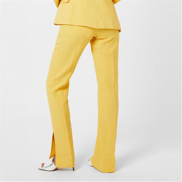 Jacquemus o1g2r1mq1024 Trousers in Yellow Size 27" / US 4 / IT 40 - 5 Thumbnail
