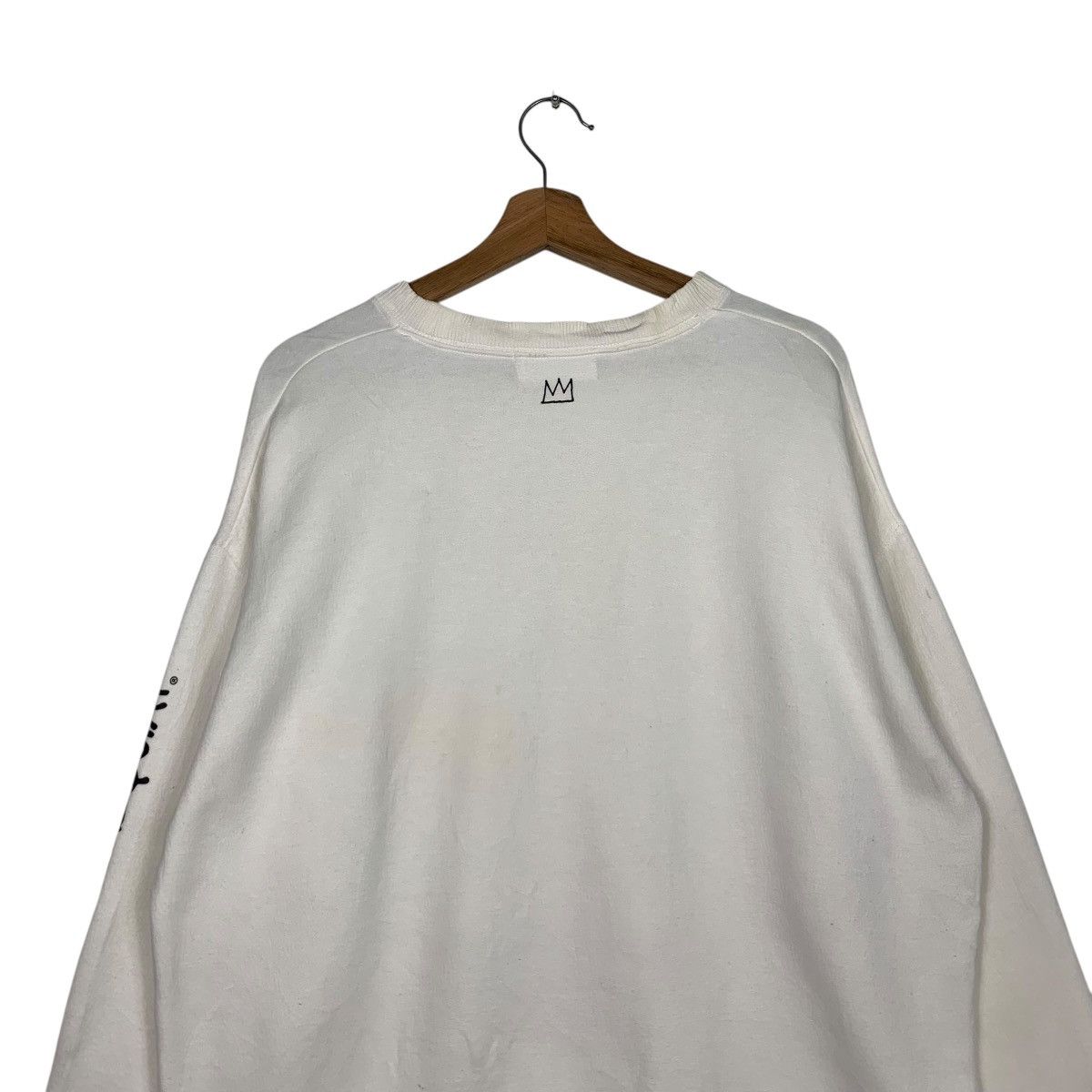 Jean-Michel Basquiat JEAN MICHEL BASQUIAT Art Big Logo Sweatshirts #1909-C83 Size US M / EU 48-50 / 2 - 13 Thumbnail