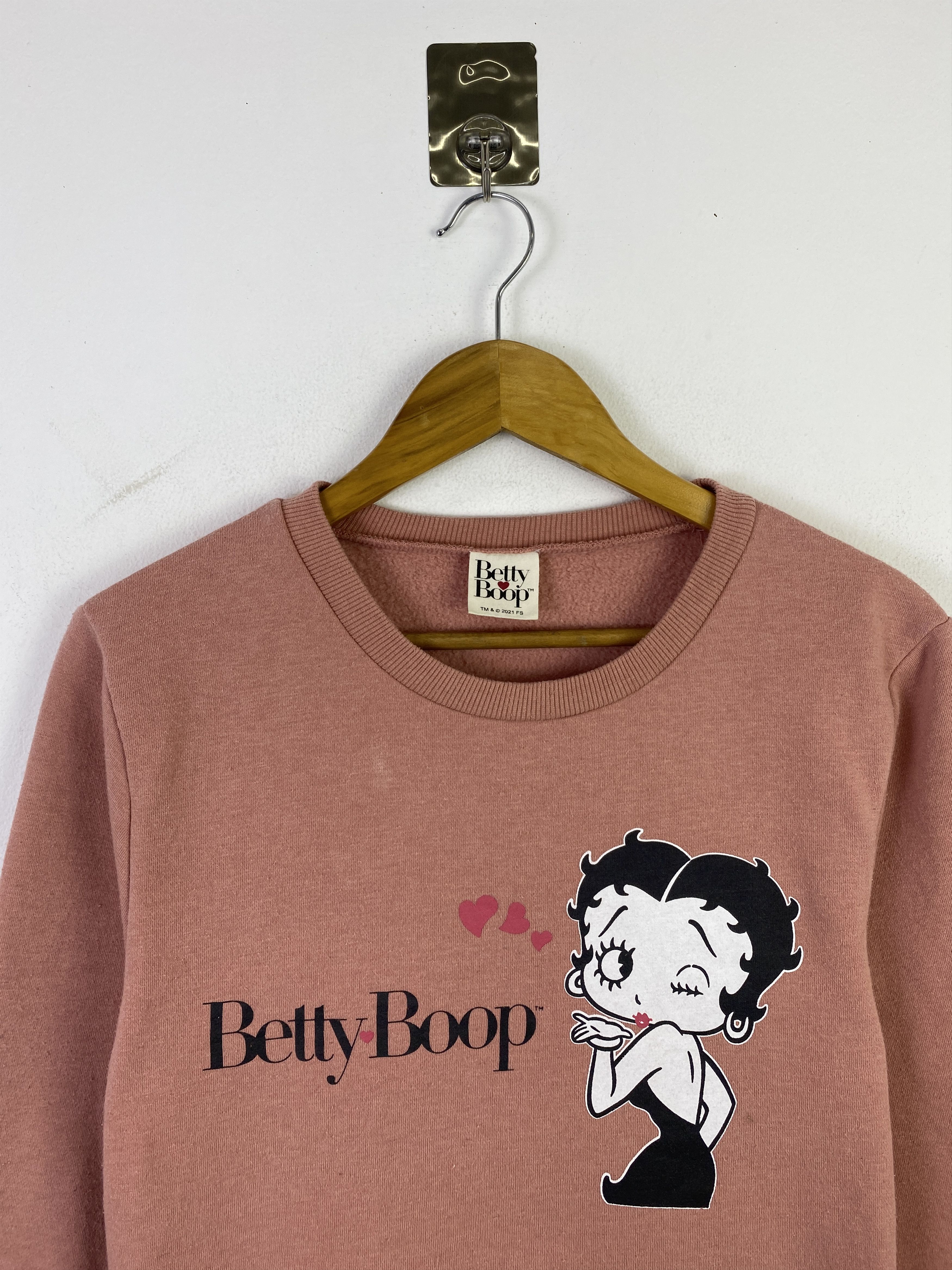 Other Betty Boop Wording Sweatshirt SH0347 Size US S / EU 44-46 / 1 - 2 Thumbnail