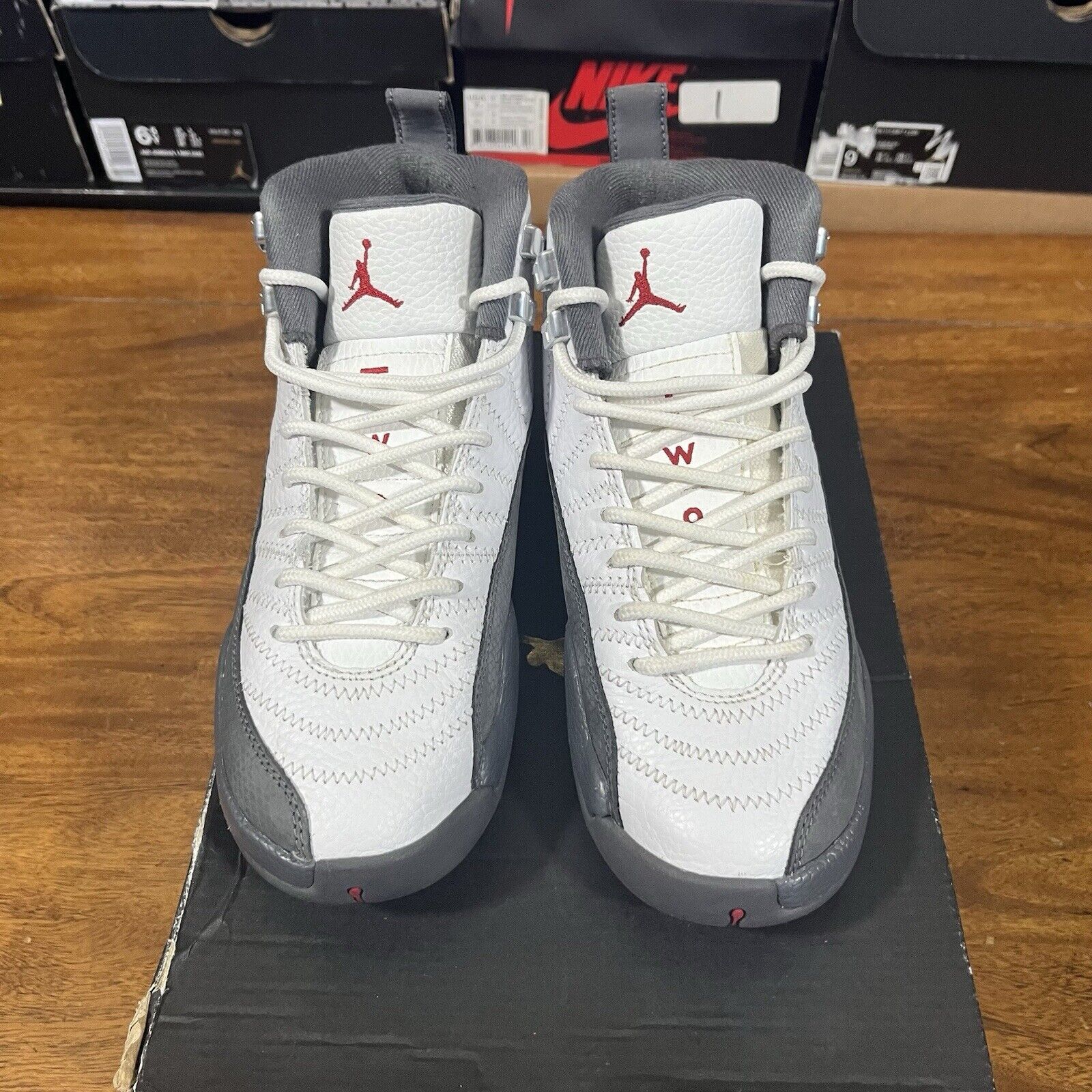 Jordan Brand Size 4.5 - Air Jordan 12 Retro Dark Grey Size US 6 / IT 36 - 4 Thumbnail