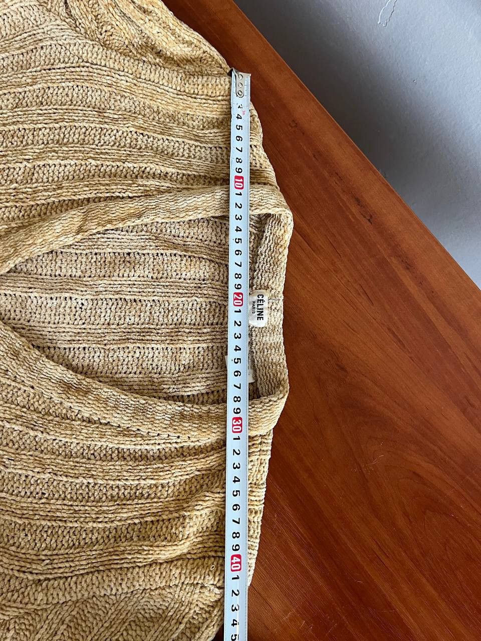 Celine VINTAGE CELINE PARIS BUTTON WOMEN CLASSIC KNIT CARDIGAN Sz44 Size M / US 6-8 / IT 42-44 - 24 Thumbnail