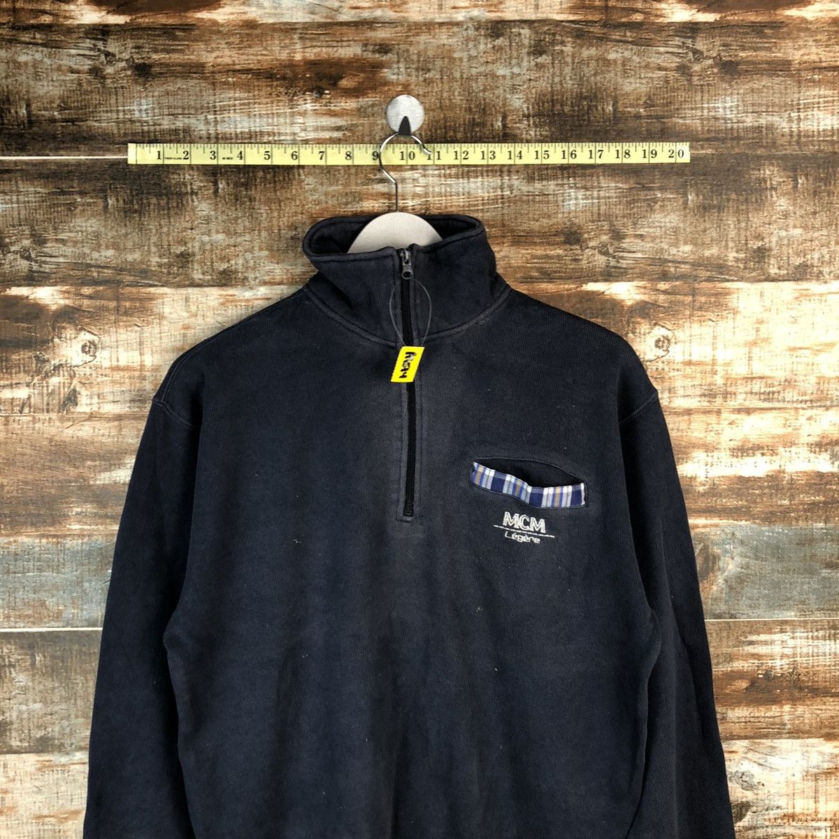 MCM MCM Legere faded Darkblue Sweatshirt vintage #A1514 Size US M / EU 48-50 / 2 - 2 Thumbnail