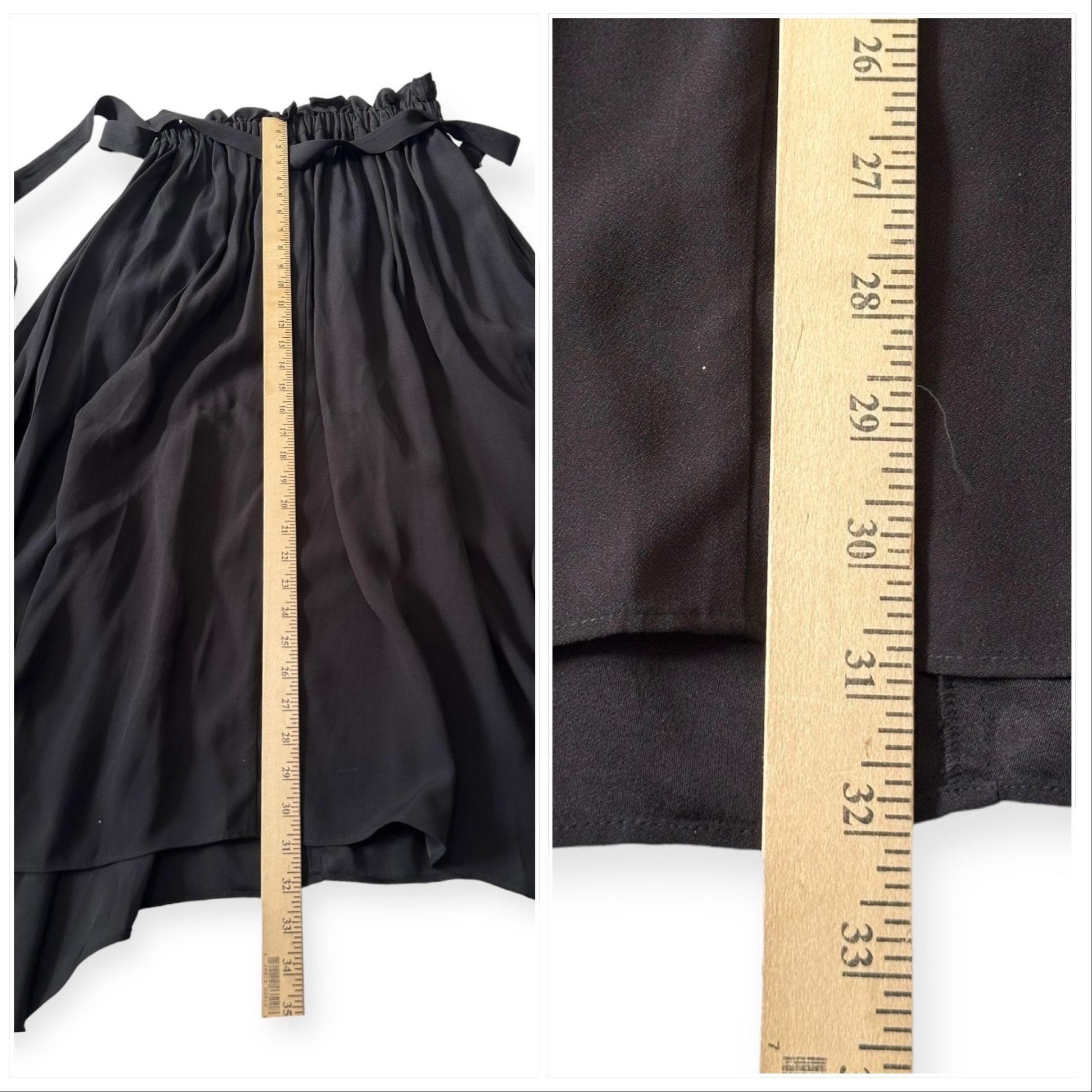 Ulla Johnson ULLA JOHNSON Zeta Midi Skirt, Noir-black, Size 8, NWt Size 30" / US 8 / IT 44 - 13 Thumbnail