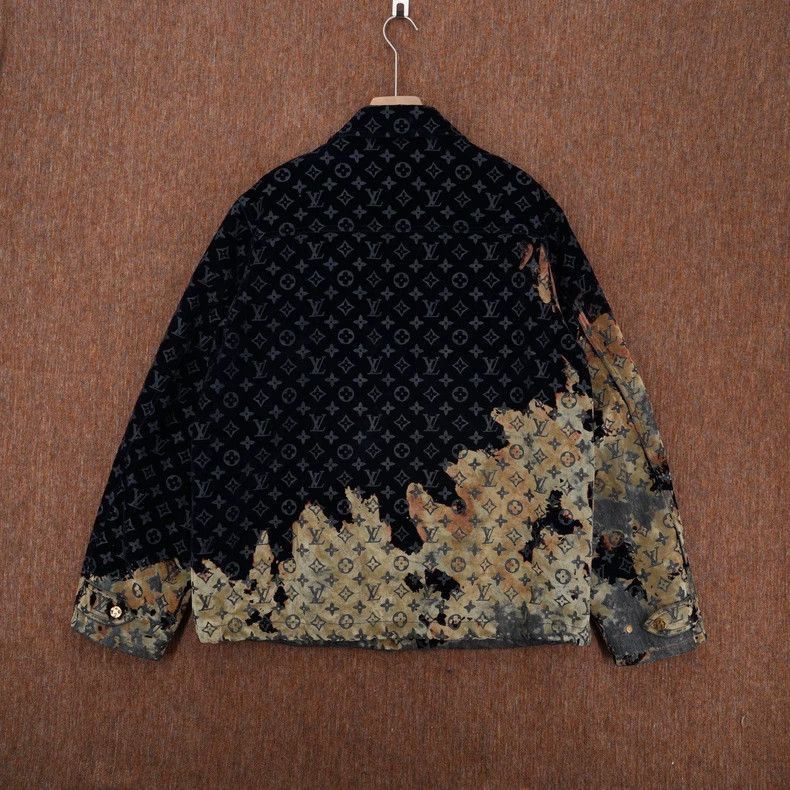 Louis Vuitton Louis Vuitton Patchwork Denim Jacket 24SS-2506 Size US L / EU 52-54 / 3 - 2 Thumbnail