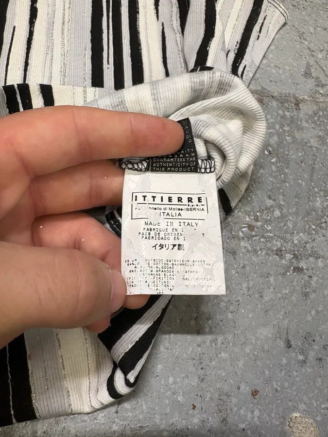 Just Cavalli × Vintage 2000s Cavalli Elevation Piano Black & White Tank Top Size S / US 4 / IT 40 - 8 Thumbnail