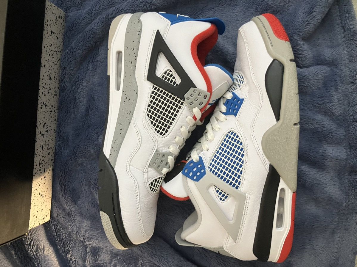 Jordan Brand NIKE AIR JORDAN 4 IV WHAT THE CI1184146 MENS 10.5 Size US 10.5 / EU 43-44 - 4 Thumbnail