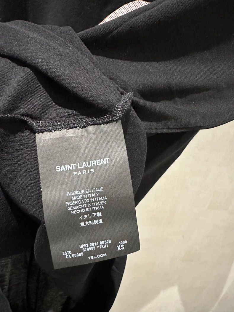 Saint Laurent Paris Saint laurent paris Blood Teeth Short Sleeve 2506-Nextarrow Size US XS / EU 42 / 0 - 6 Thumbnail