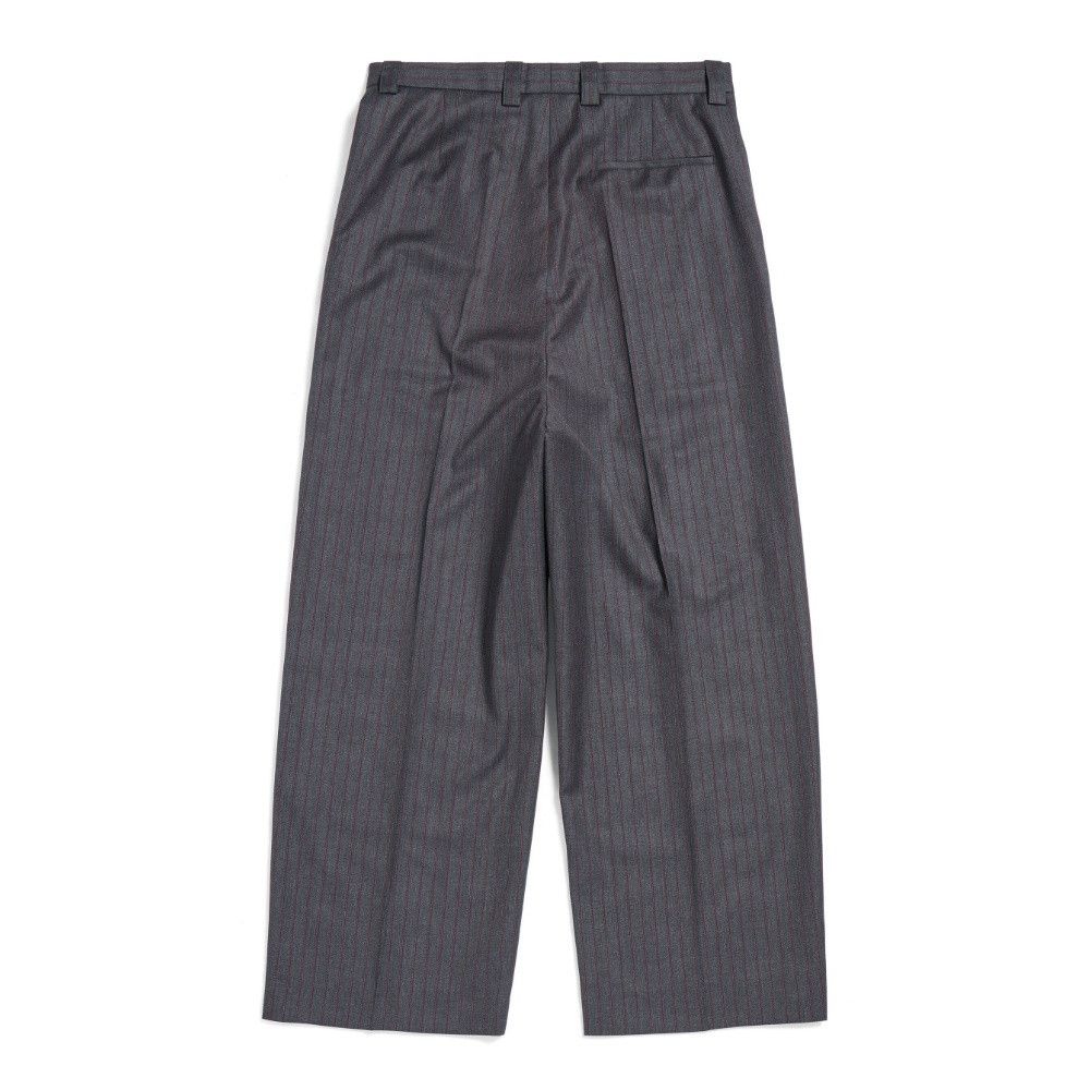 Balenciaga o1bcso1str1225 Loose Tailored Pants in Grey Size 28" / US 6 / IT 42 - 2 Thumbnail
