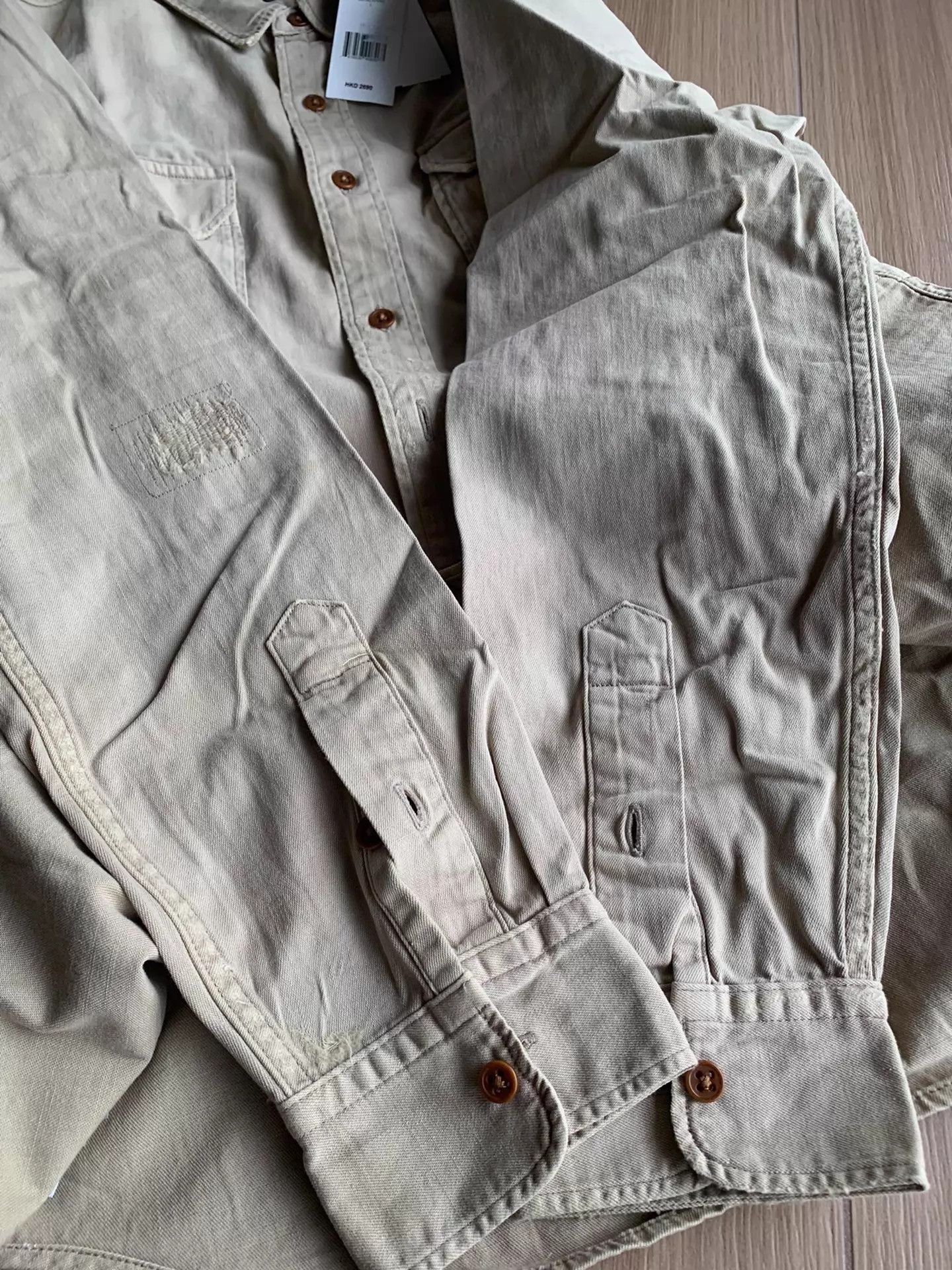 Polo Ralph Lauren Ralph Lauren Country Heavy Distressed Pocket Shirt Size US L / EU 52-54 / 3 - 8 Thumbnail