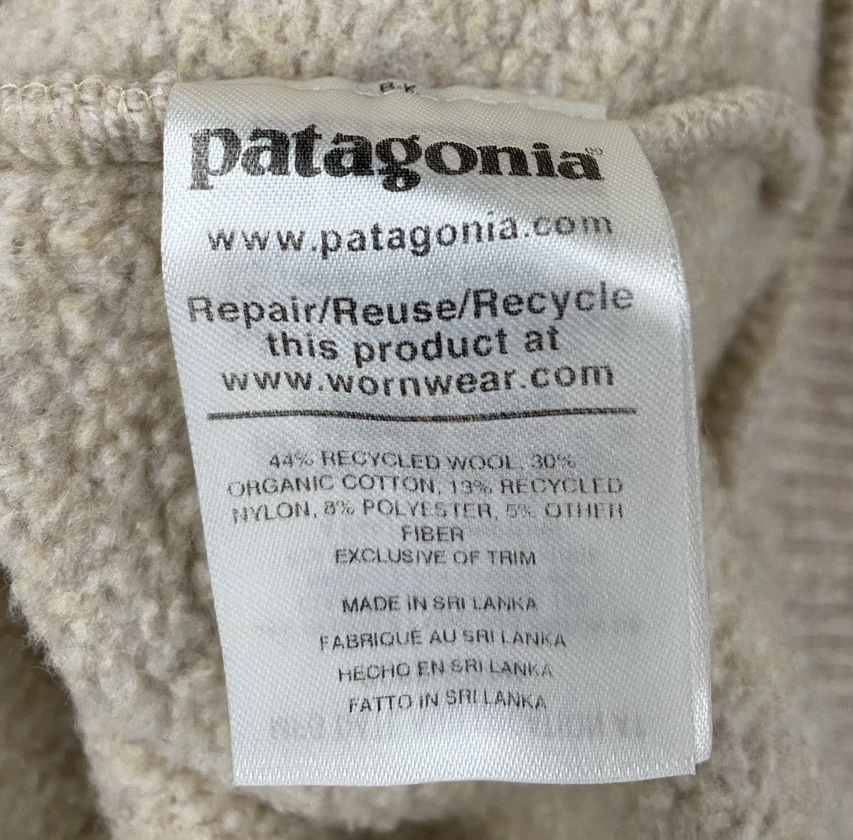 Patagonia Patagonia Woolie 1/2 Zip Wool Blend Pullover Sweater XL Size US XL / EU 56 / 4 - 5 Thumbnail