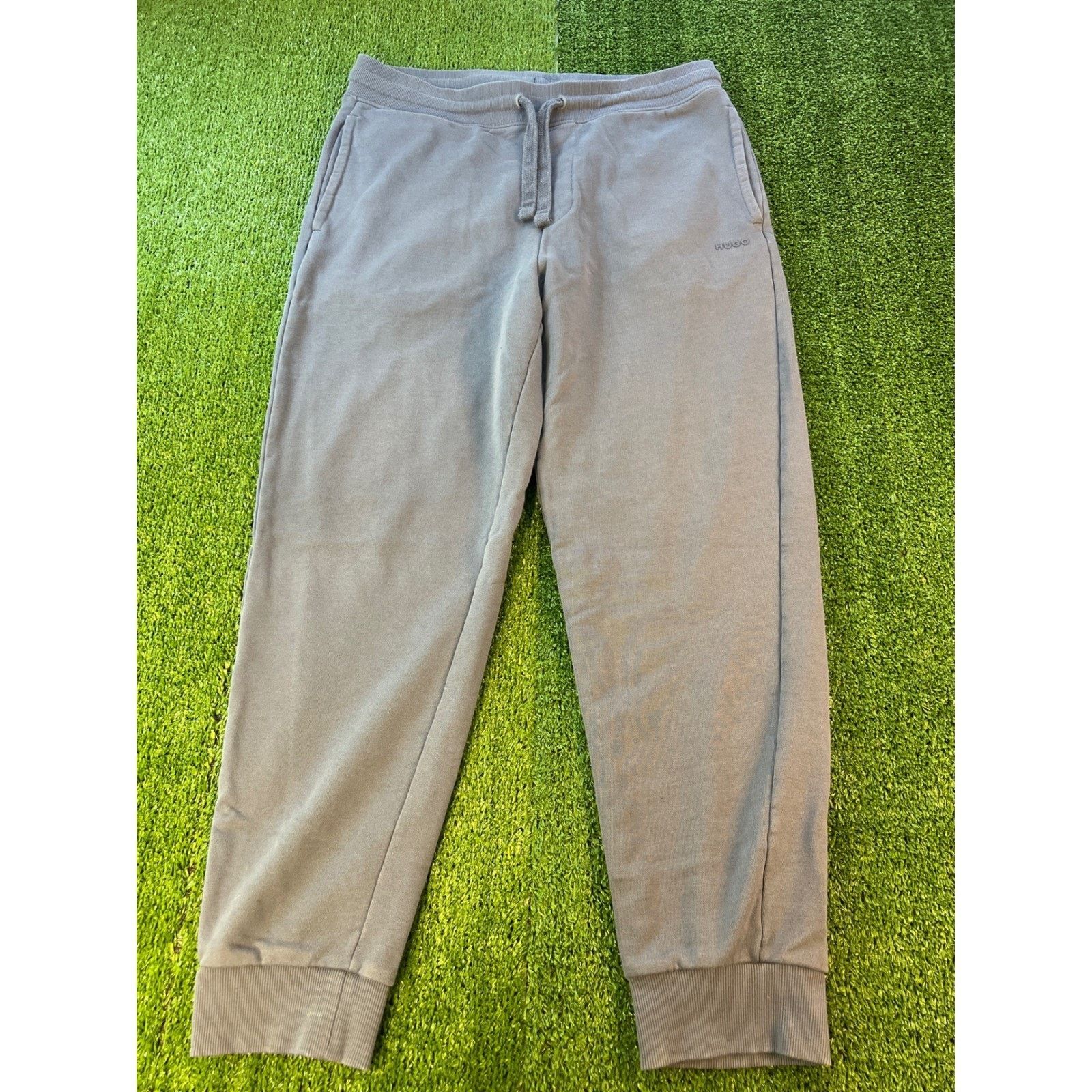 Hugo Boss Hugo Boss Mens Light Blue Sweatpants Joggers Size XL Size US 34 / EU 50 - 1 Thumbnail