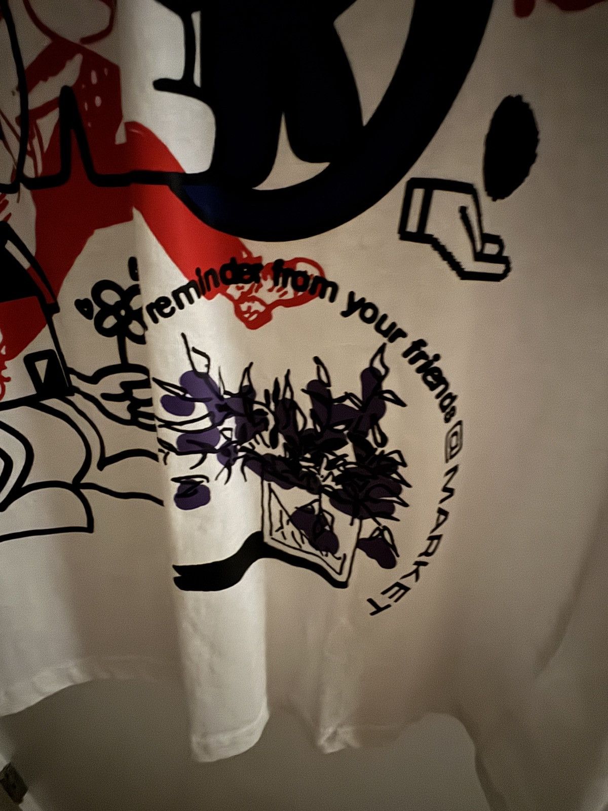Market Rare ‘Peace is Power’ Tee by Market Size US L / EU 52-54 / 3 - 3 Thumbnail