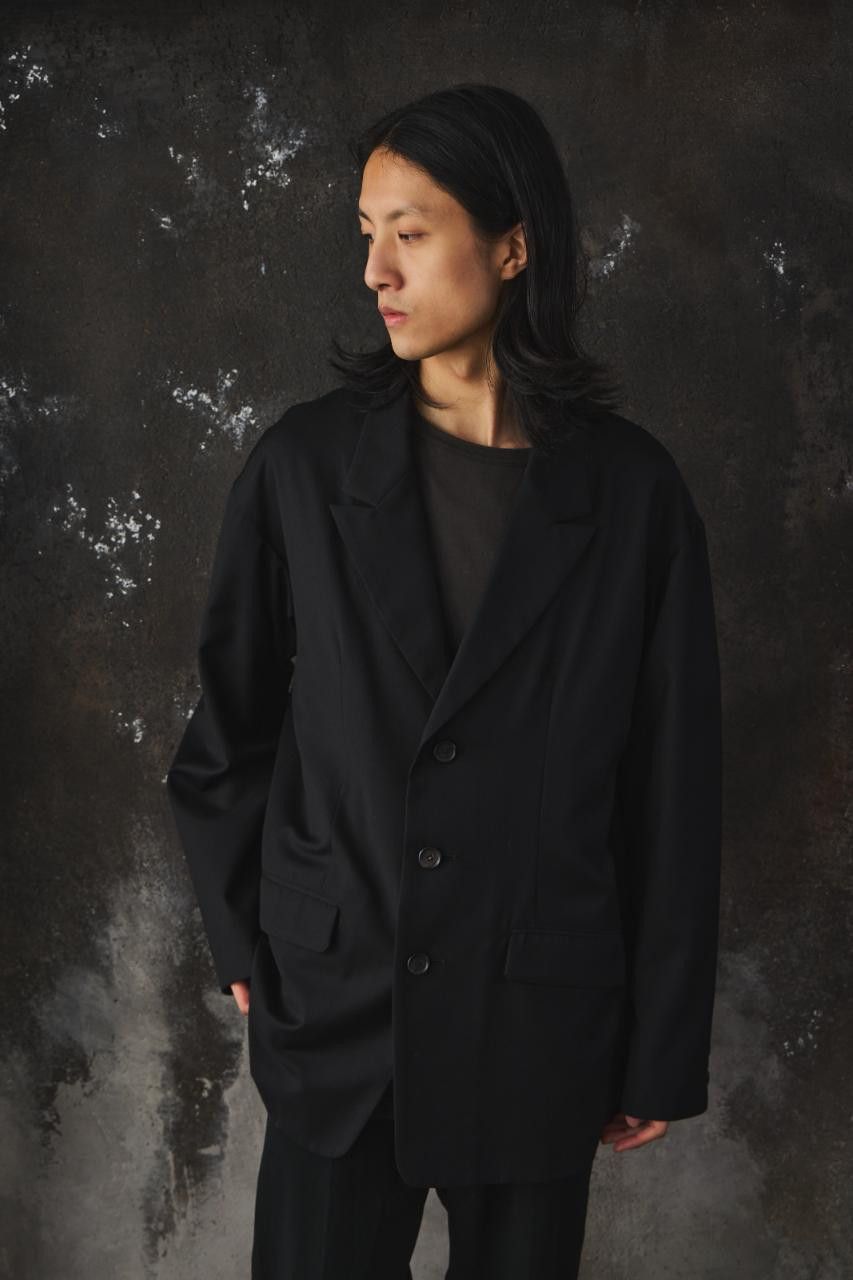 Yohji Yamamoto S'YTE Yohji Yamamoto Wool/Polyester 3-Button Blazer Size 50R - 2 Thumbnail