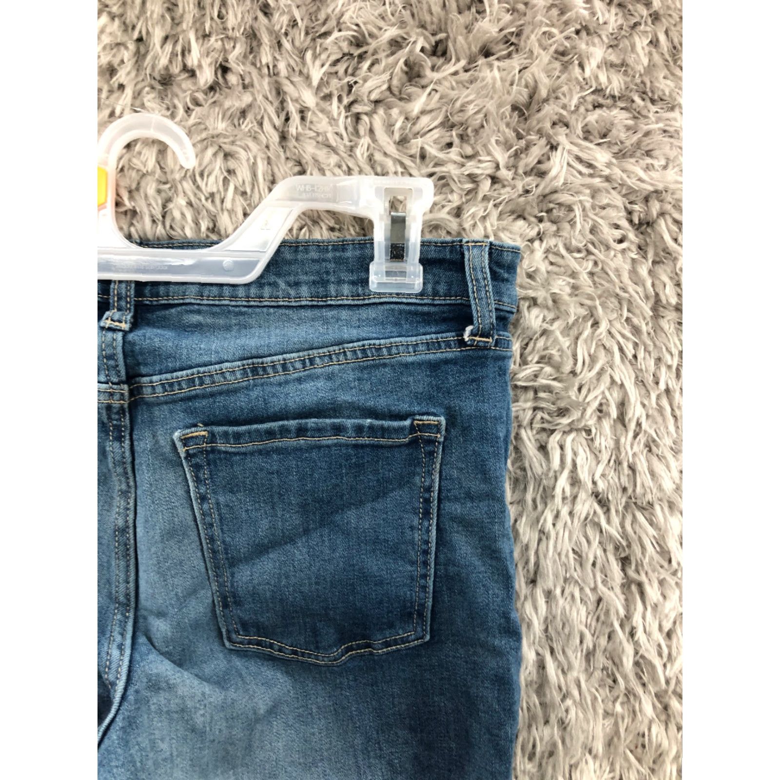 Gap Gap Bermuda Shorts Womens Size 29 Mid Rise Dark Wash Blue Denim Jean Size 29" - 7 Thumbnail
