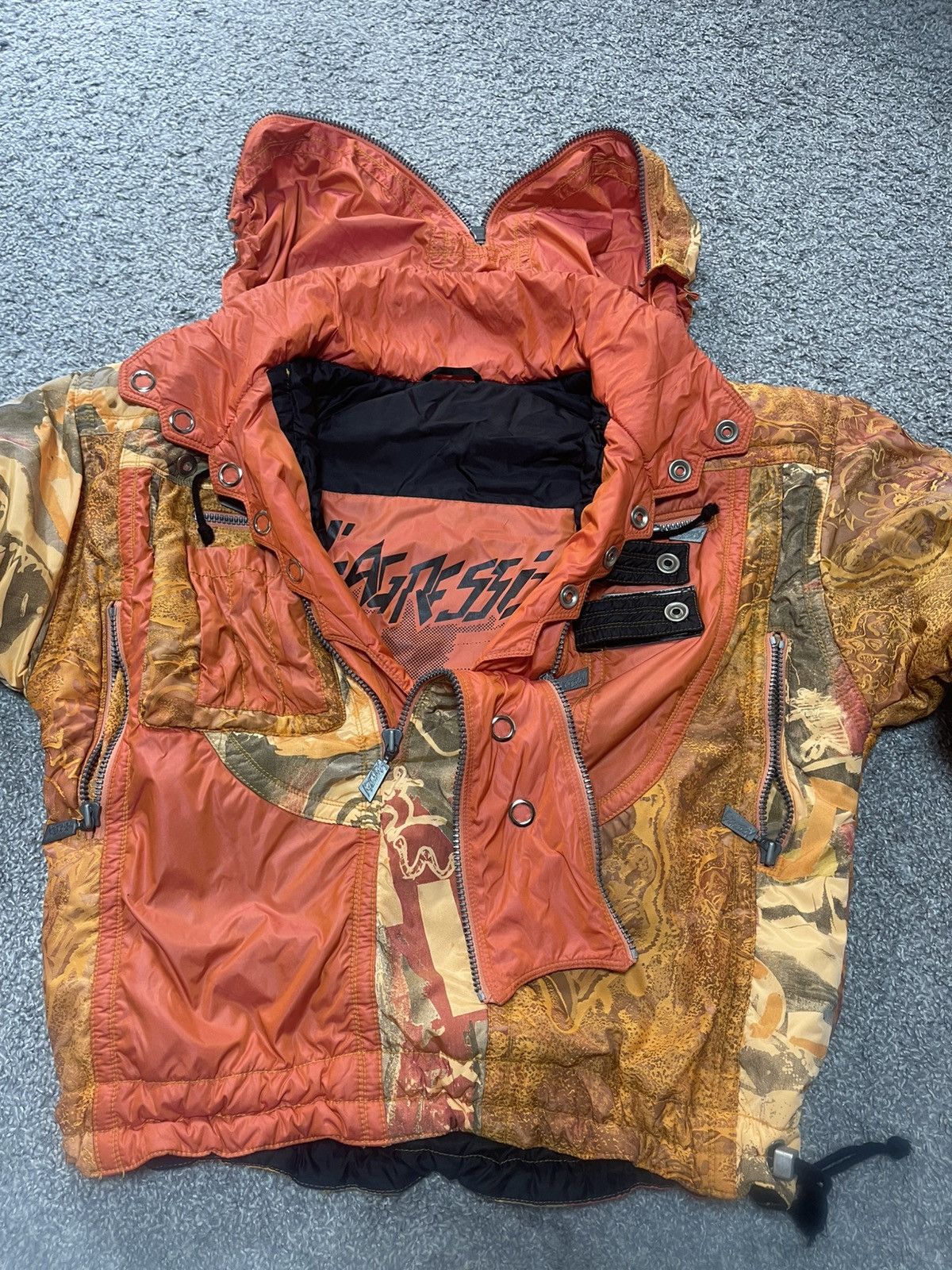 Vintage VINTAGE Y2K RETRO L-AGRESSION RARE ANORAK JACKET SIZE M-L Size US L / EU 52-54 / 3 - 7 Thumbnail