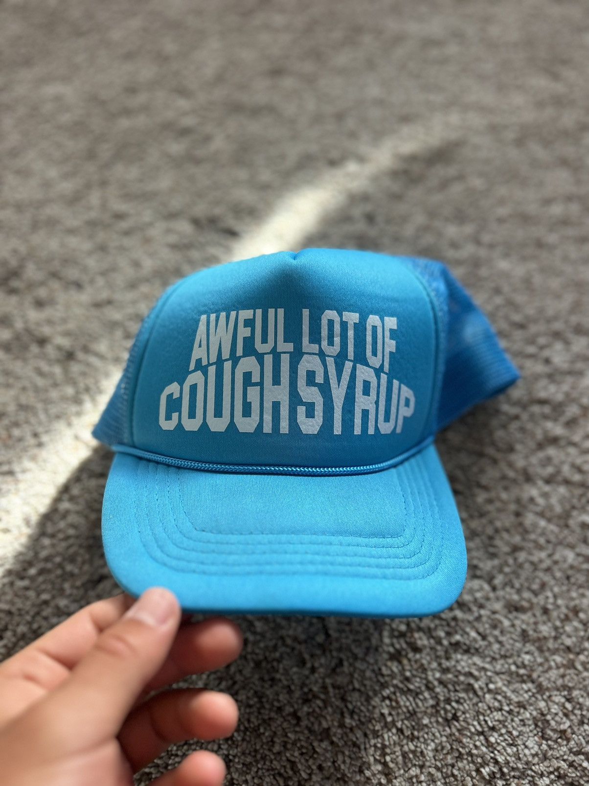 Awful Lot of Cough Syrup Awful Lot of Cough Syrup Trucker hat Size ONE SIZE - 1 Thumbnail