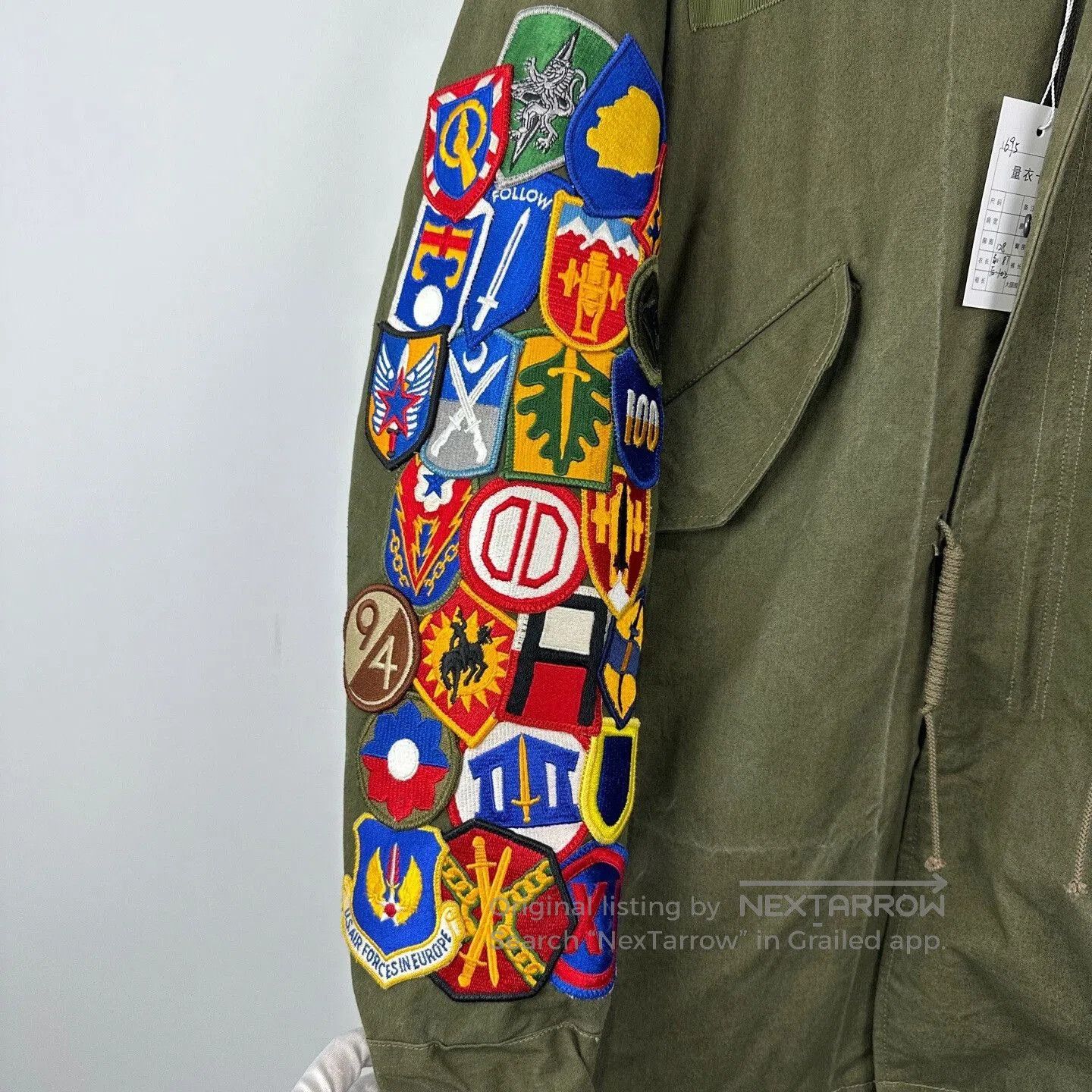 Japanese Brand Long Fishtail Parka with Detachable Lining. Size US M / EU 48-50 / 2 - 5 Thumbnail