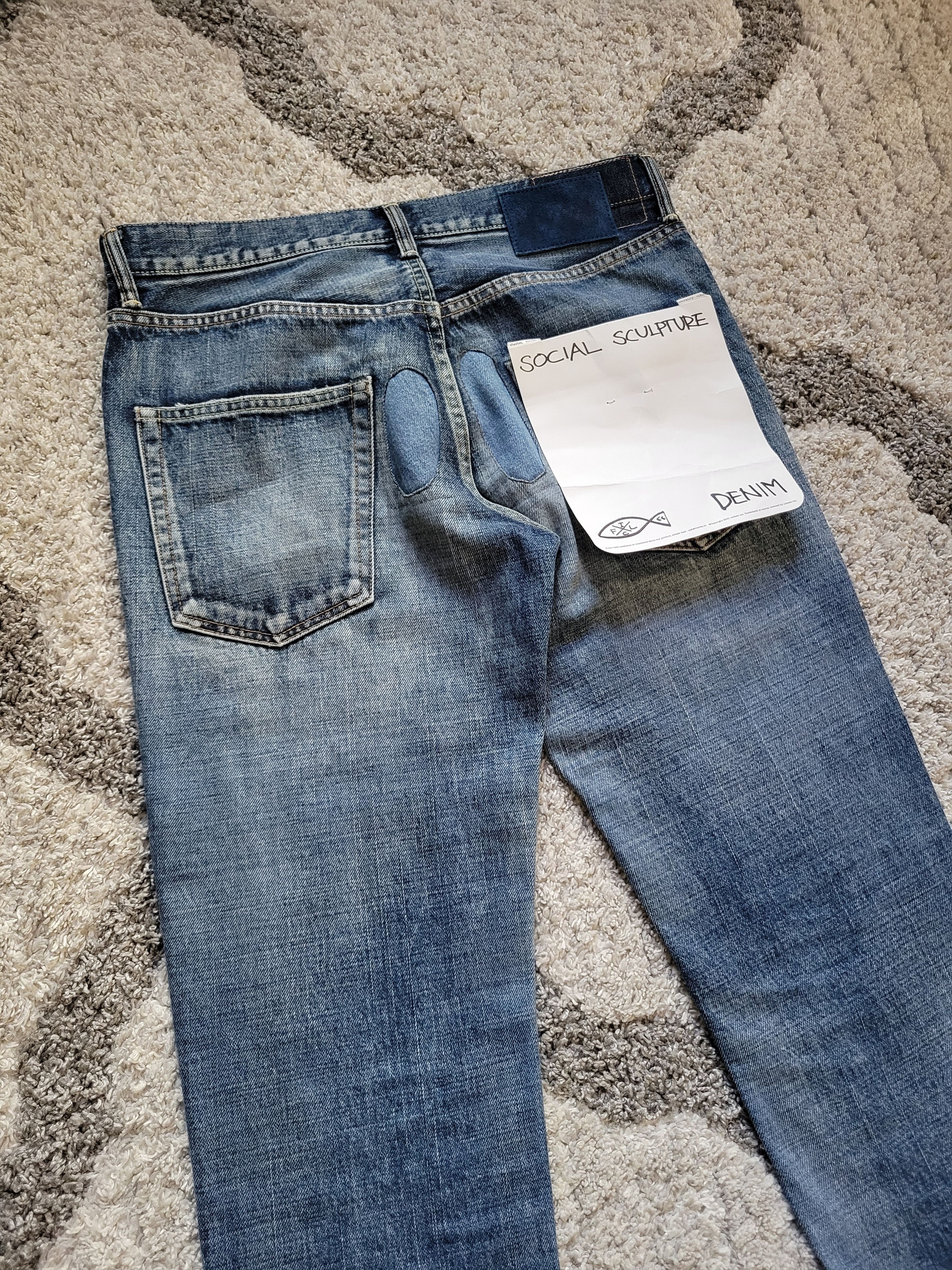 Visvim 03D20 Social Sculpture Denim Brand New Size US 32 / EU 48 - 15 Thumbnail