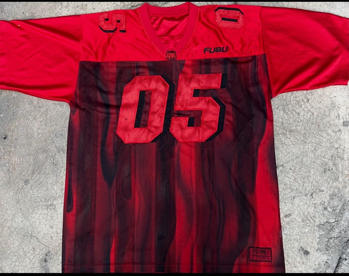 Fubu Fubu Y2K jersey vintage Size US XXL / EU 58 / 5 - 1 Thumbnail