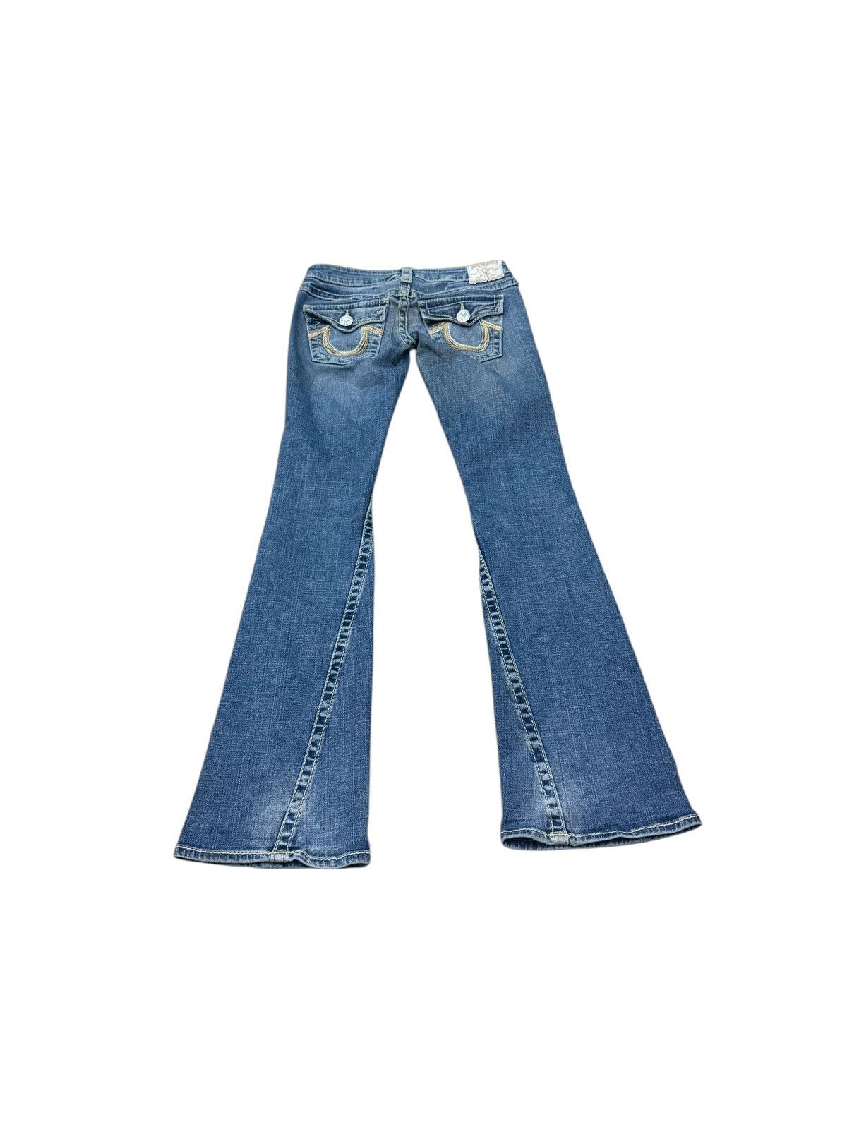 True Religion × Vintage VINTAGE TRUE RELIGION FLARE JEANS Size 28" / US 6 / IT 42 - 6 Thumbnail