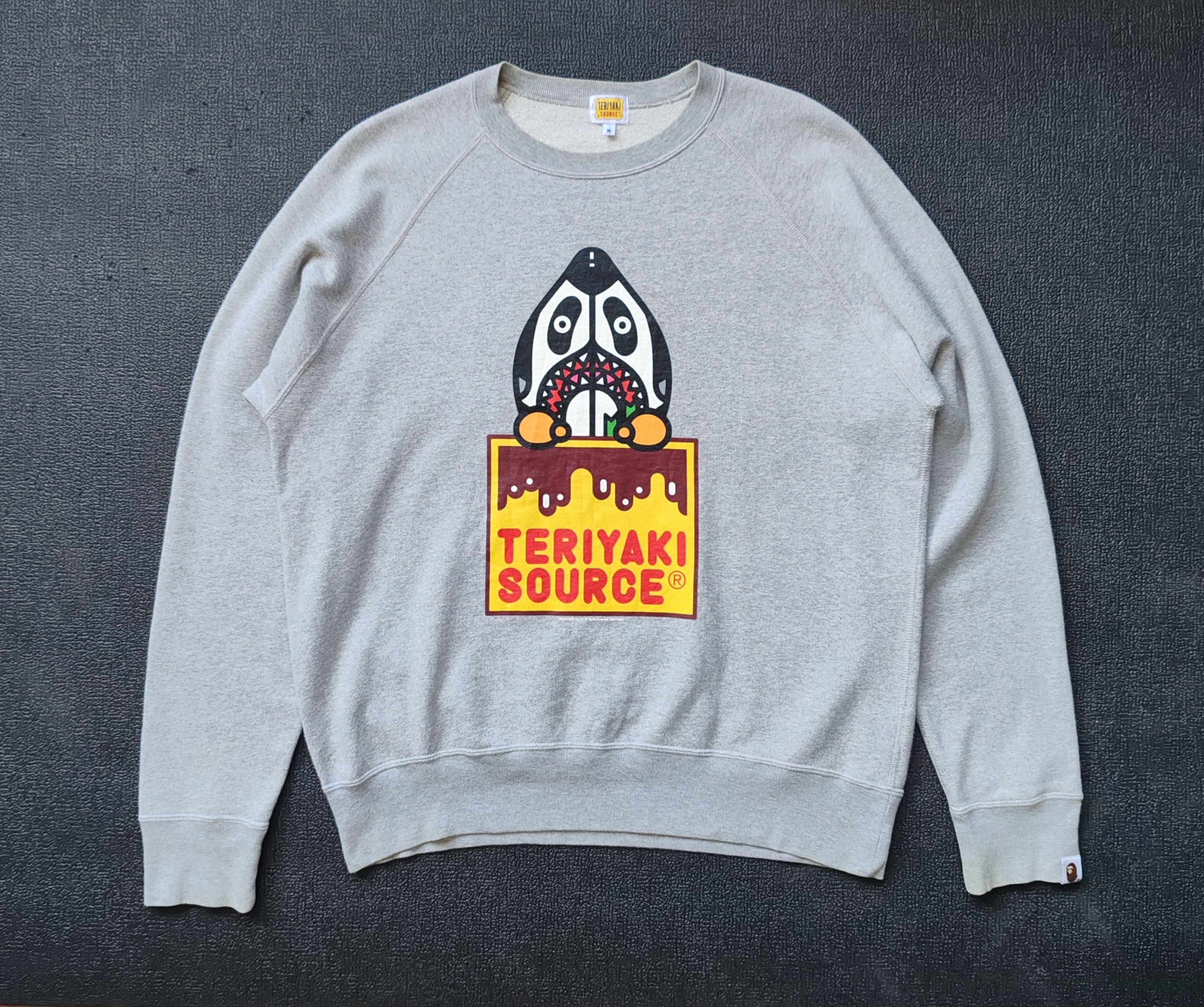Bape Bathing Ape Teriyaki Source Japan Sweatshirt size Medium Size US M / EU 48-50 / 2 - 1 Thumbnail