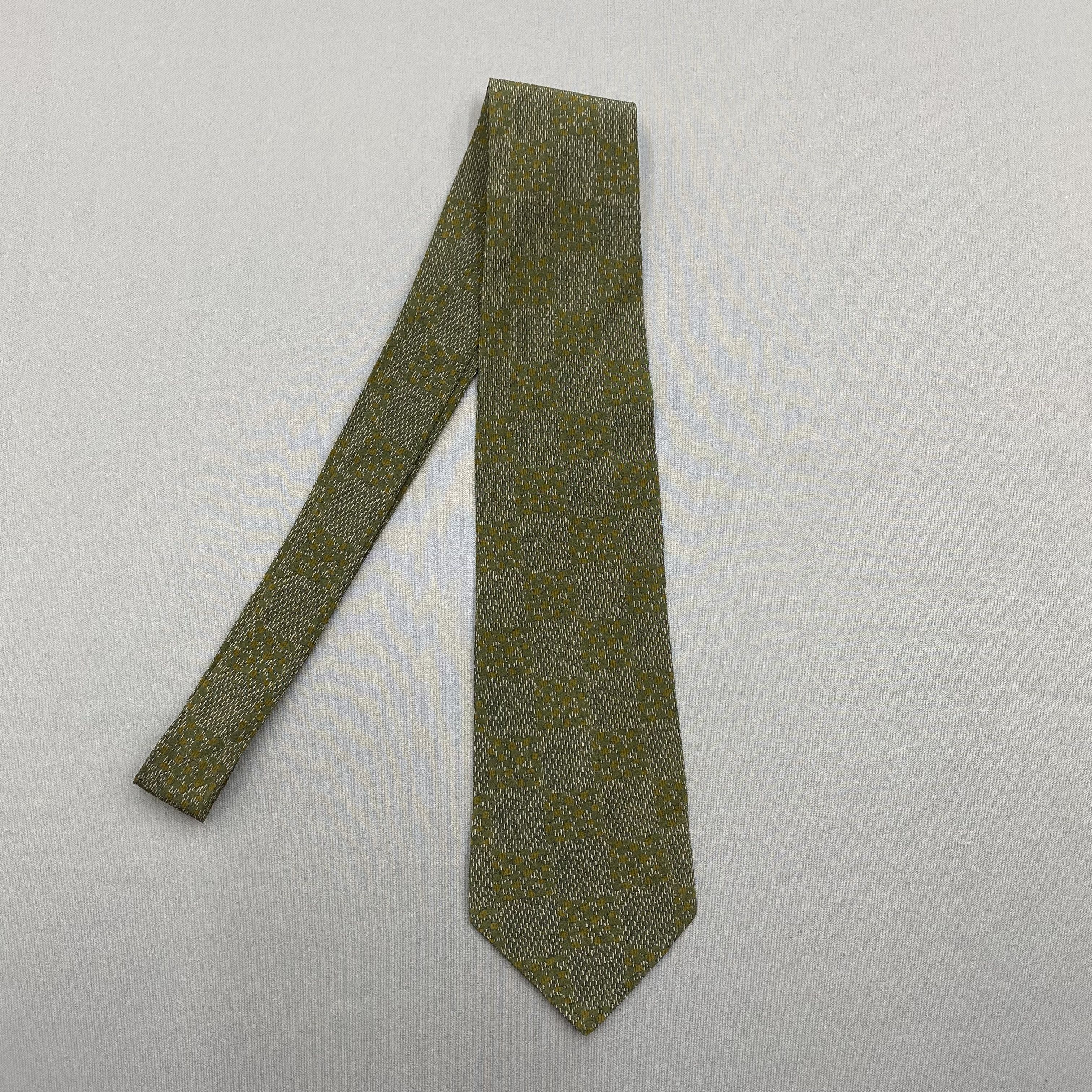 Giorgio Armani Vintage Giorgio Armani SILK Necktie Cravate Pure Silk Size ONE SIZE - 4 Thumbnail