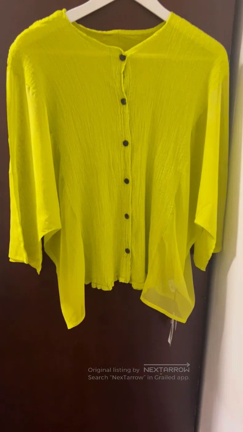 Issey Miyake Issey Miyake size:one size Green Jacket Size XXS / US 00 / IT 34 - 1 Thumbnail
