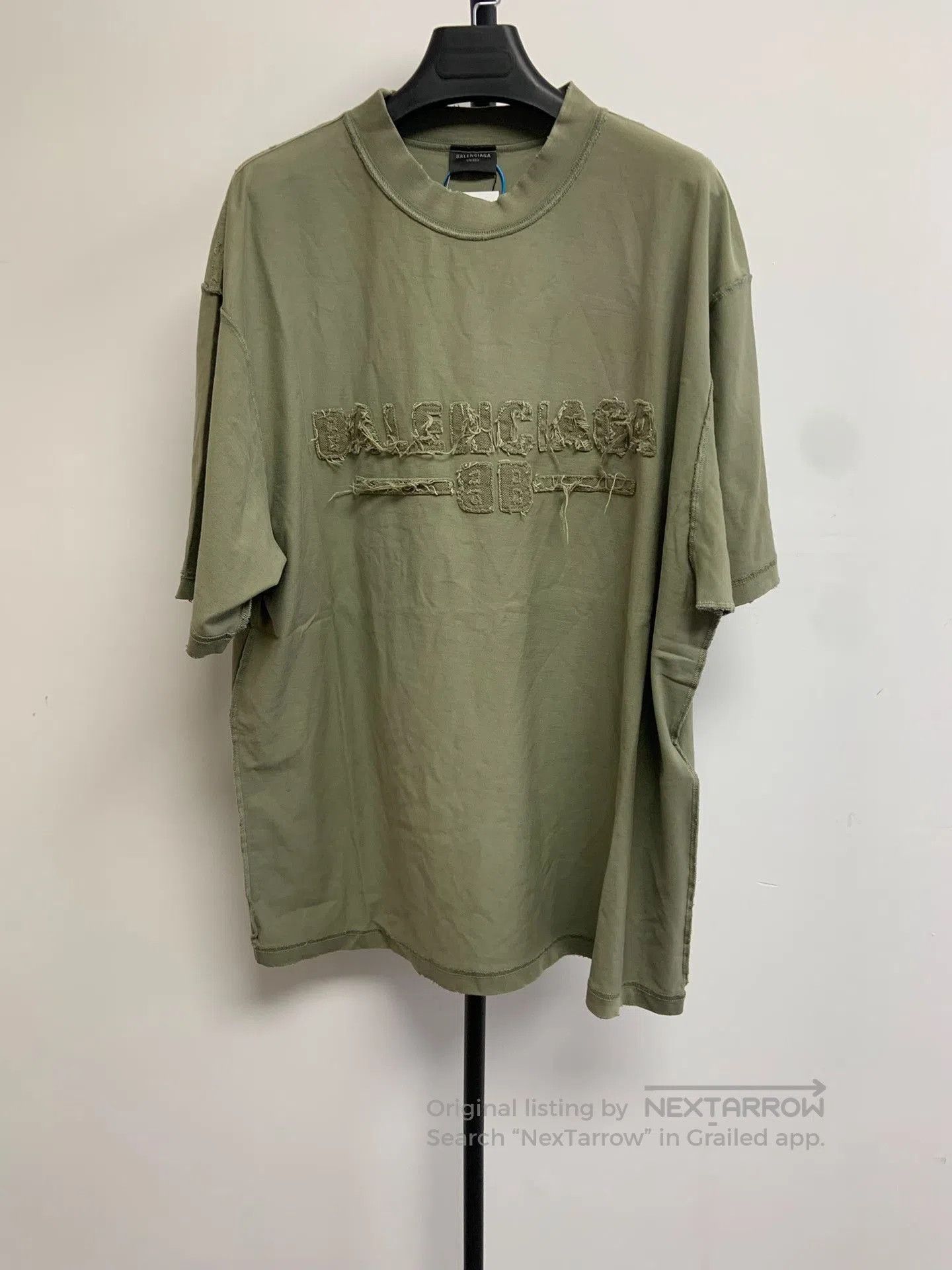 Balenciaga Balenciaga Vintage Jersey Crewneck T-Shirt. Size US L / EU 52-54 / 3 - 1 Thumbnail