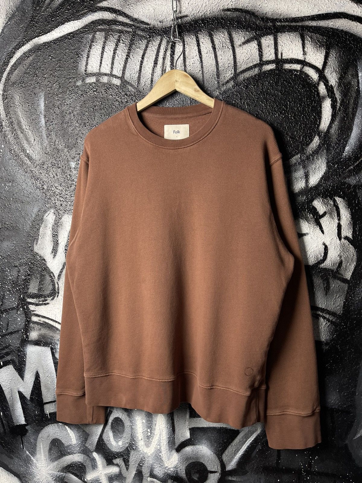 Folk Folk Basic Organic Cotton Sweatshirt Men’s Size 4 Size US L / EU 52-54 / 3 - 1 Thumbnail