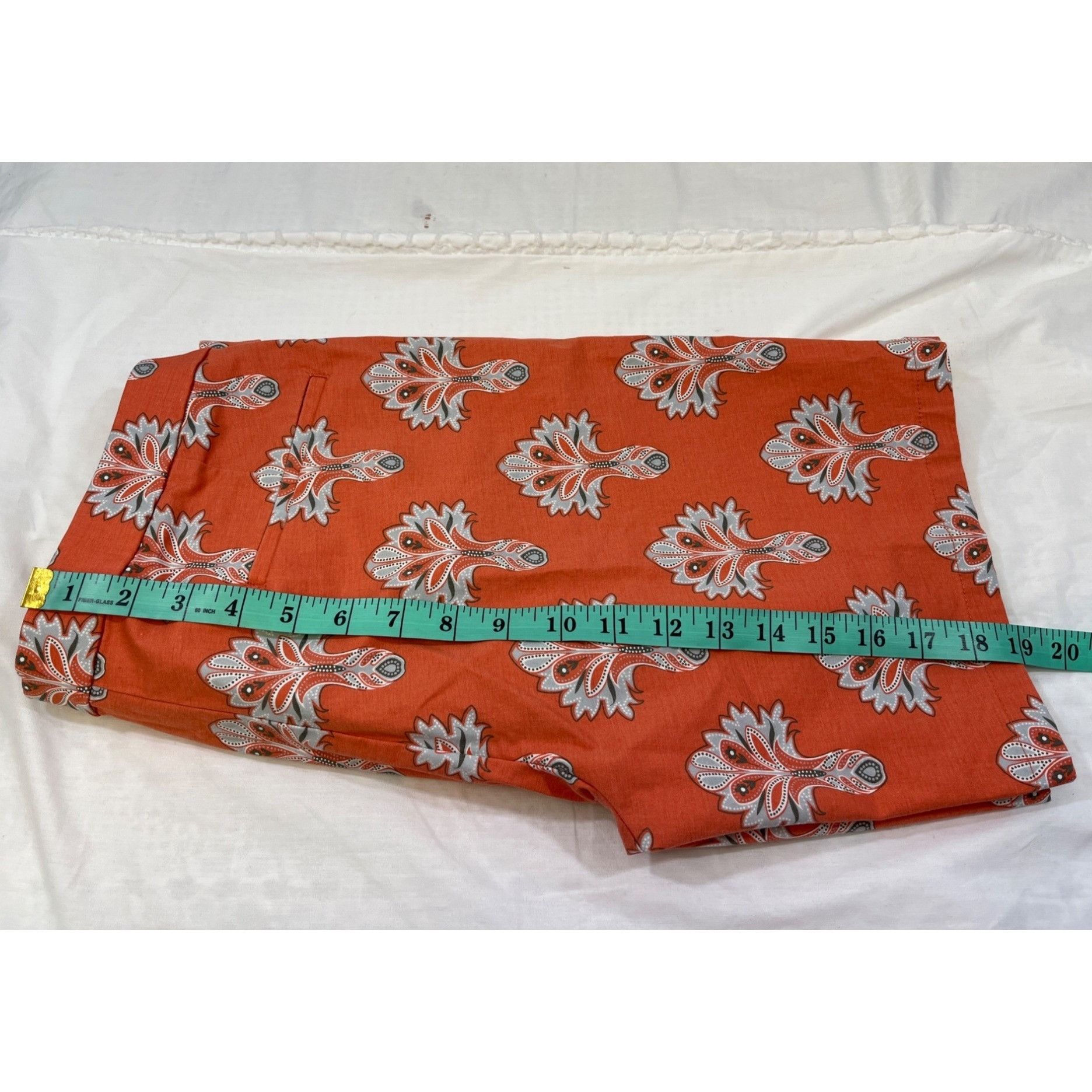 Other Oxford Golf Women's Orange Golf Shorts/Bermuda Sz 10 SKU 422 Size 32" / US 10 / IT 46 - 9 Thumbnail