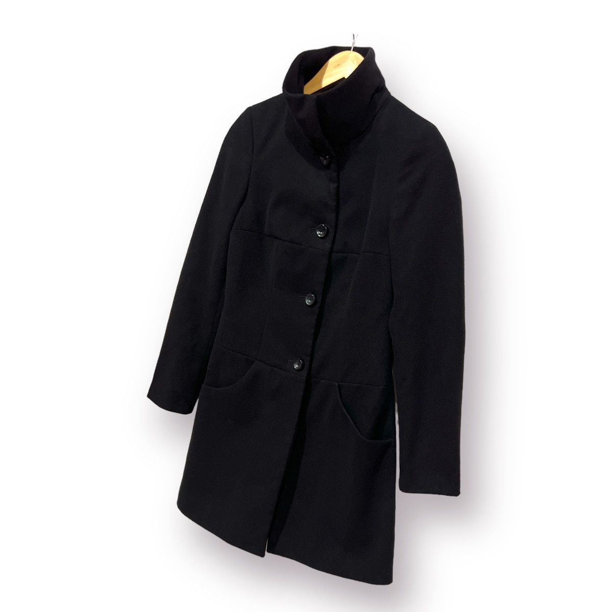 Grailed Style Benetton by UCB italian wool long jacket Size XS / US 0-2 / IT 36-38 - 2 Thumbnail