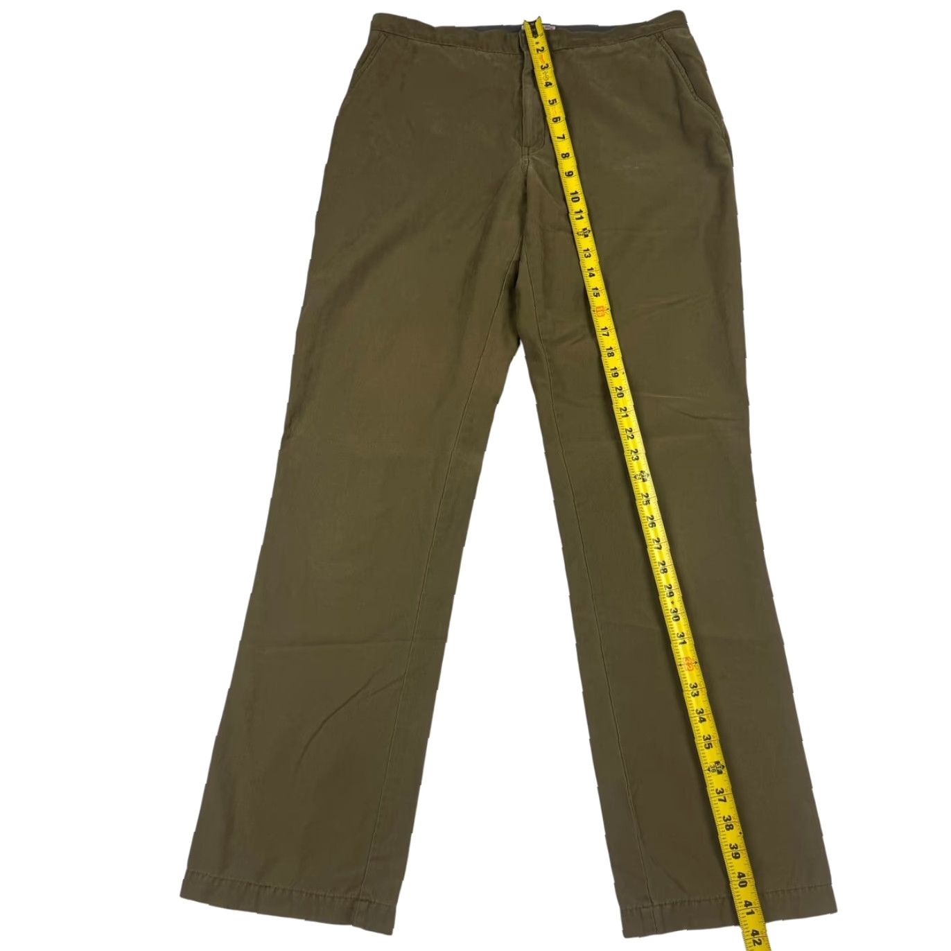 Abercrombie & Fitch VINTAGE Abercrombie & Fitch Men's Chino Pants Brown 32x31 Pants Mens Brown cotton blend 90s style Size US 32 / EU 48 - 7 Thumbnail