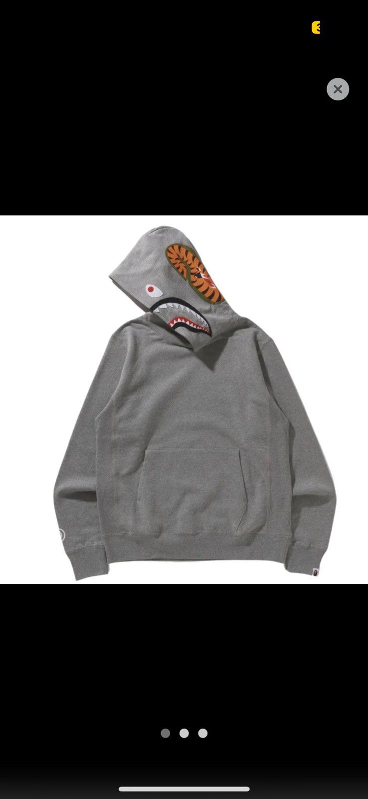 Bape Bape shark hoodie pull over Size US L / EU 52-54 / 3 - 2 Thumbnail