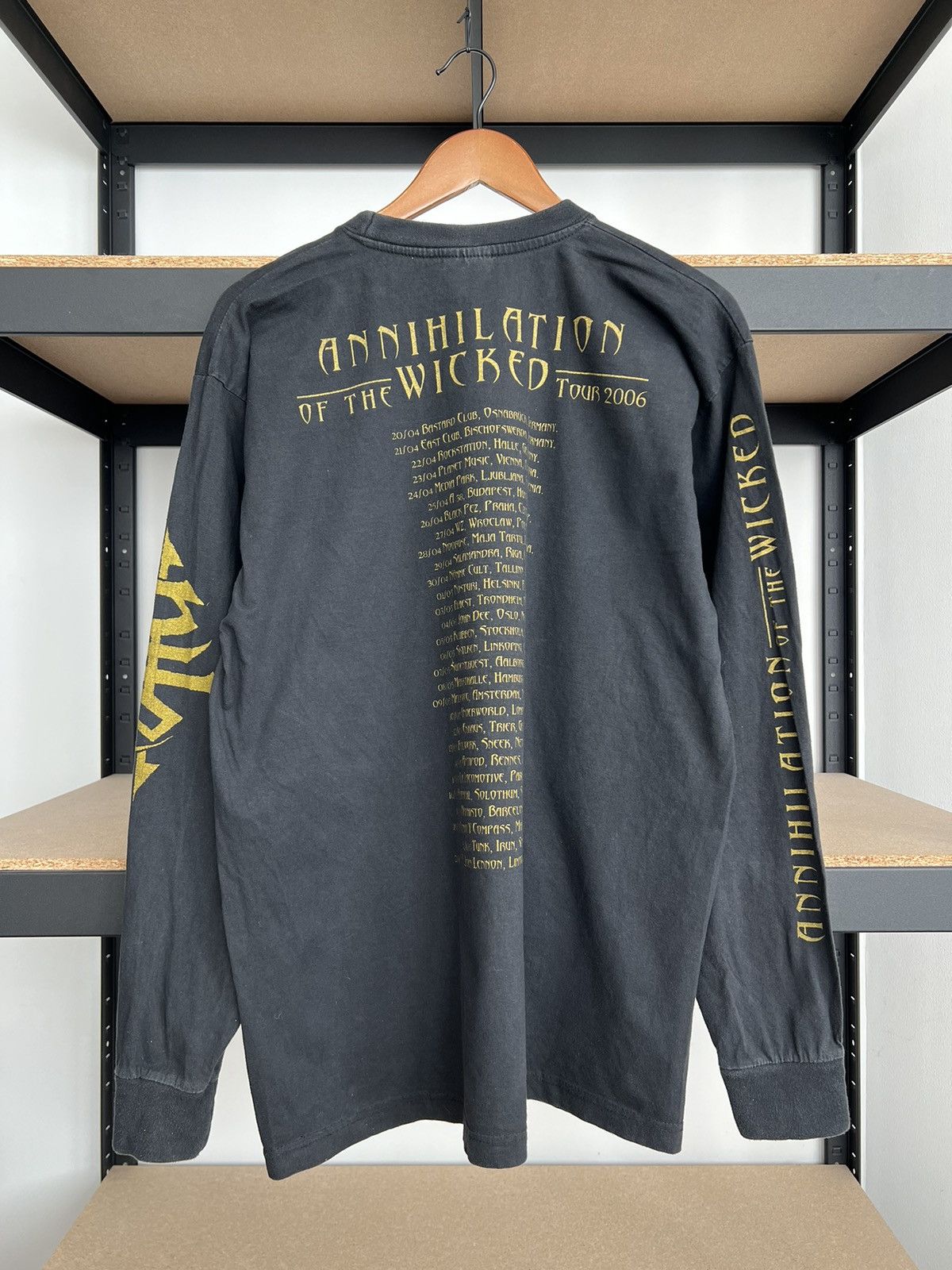 Band Tees Vintage 2006 Nile Annihilation of the Wicked Long Sleeve Size US XL / EU 56 / 4 - 2 Thumbnail