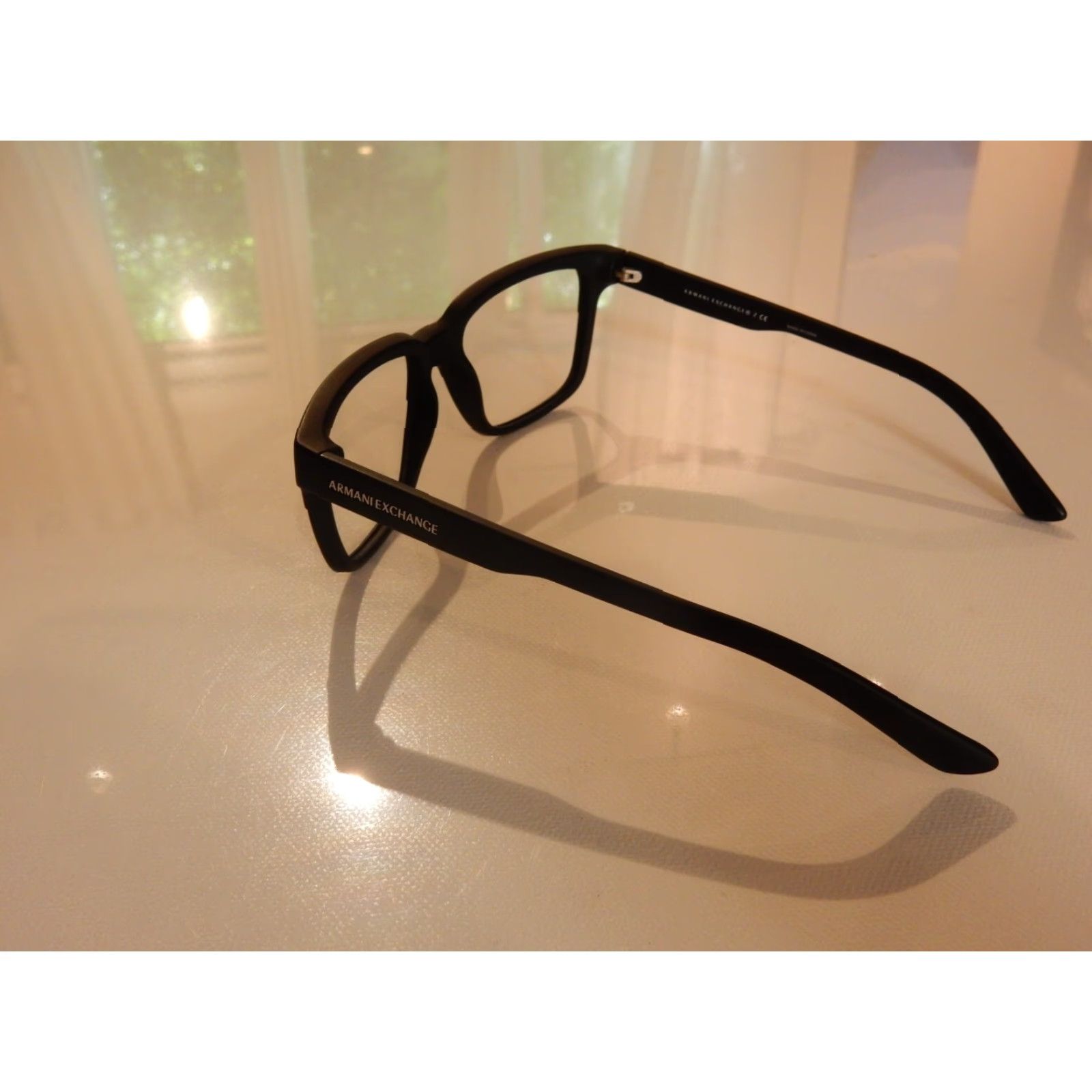 Armani Exchange VINTAGE Armani Exchange Sunglasses Frames Men Adult 56mm Black Unisex Accessories Size ONE SIZE - 3 Thumbnail