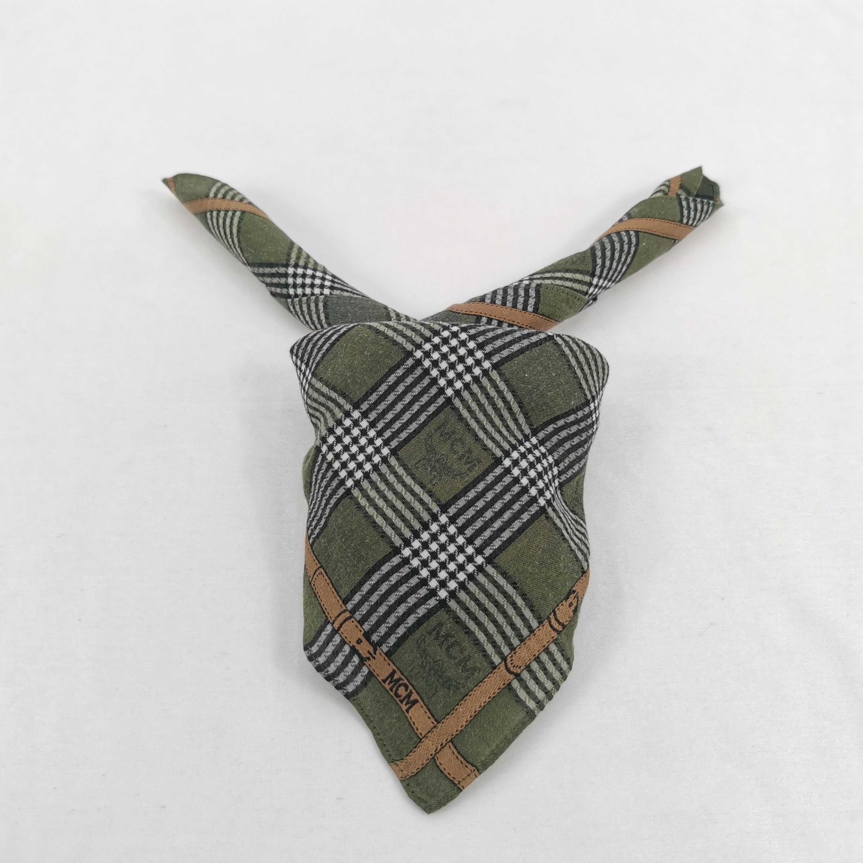 MCM Vintage MCM Handkerchief Bandana Pocket Square Size ONE SIZE - 1 Thumbnail