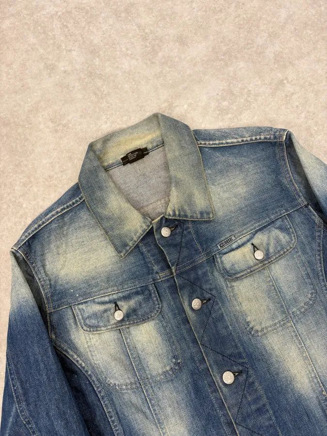 Diesel 2000s Diesel Blue Faded Denim Jacket Size US M / EU 48-50 / 2 - 5 Thumbnail