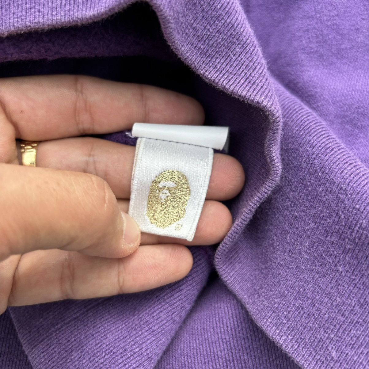 Bape Bape Shawl Collar Emblem Sweatshirt Size US M / EU 48-50 / 2 - 6 Thumbnail