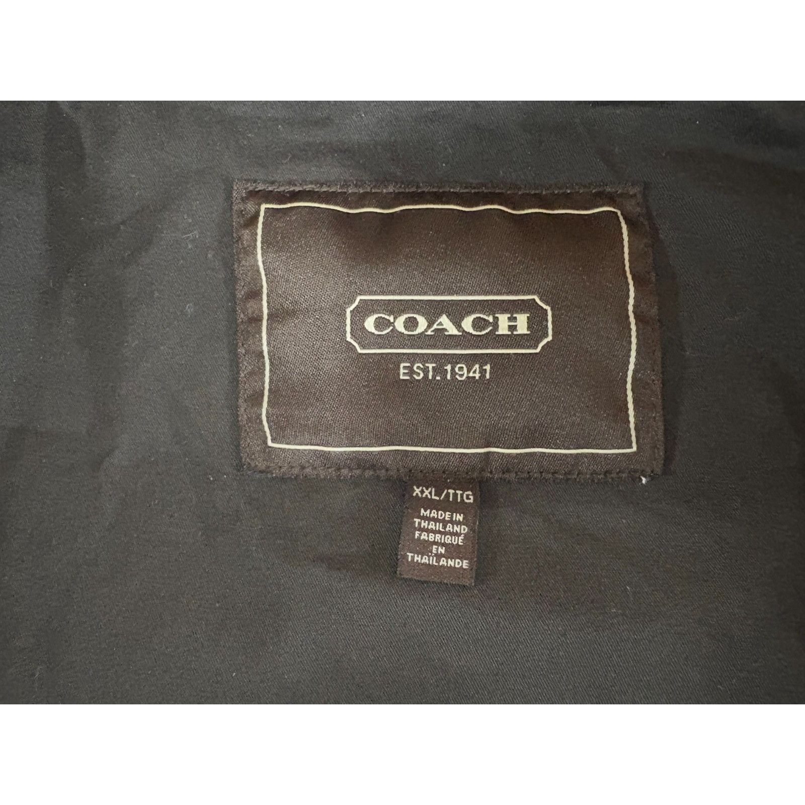 Coach Coach corduroy neck barn Utility Field chore Jacket color br Size US XXL / EU 58 / 5 - 2 Thumbnail