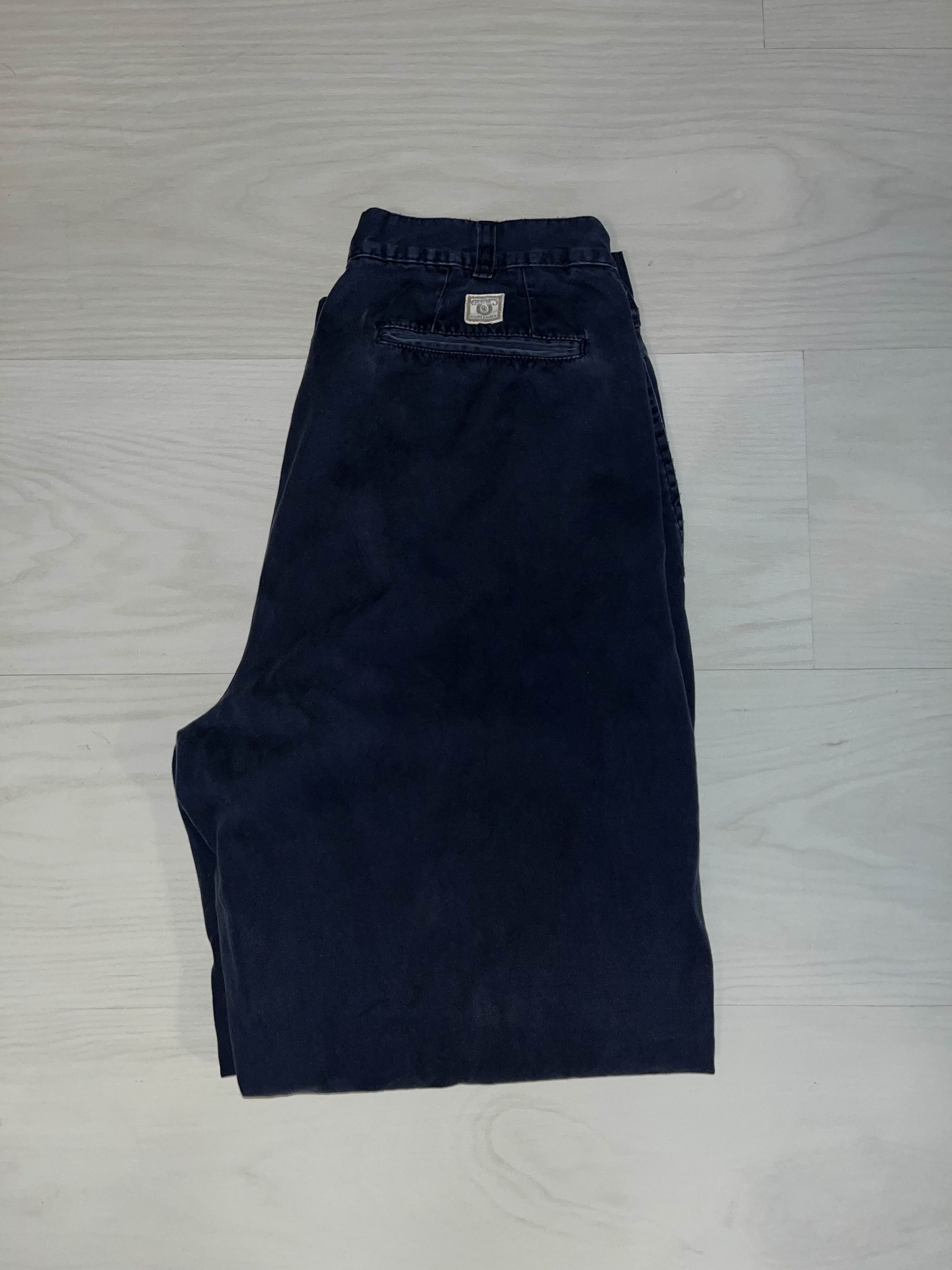Chaps × Chaps Ralph Lauren Baggy Chaps Ralph Lauren Navy Slacks Size US 34 / EU 50 - 3 Thumbnail