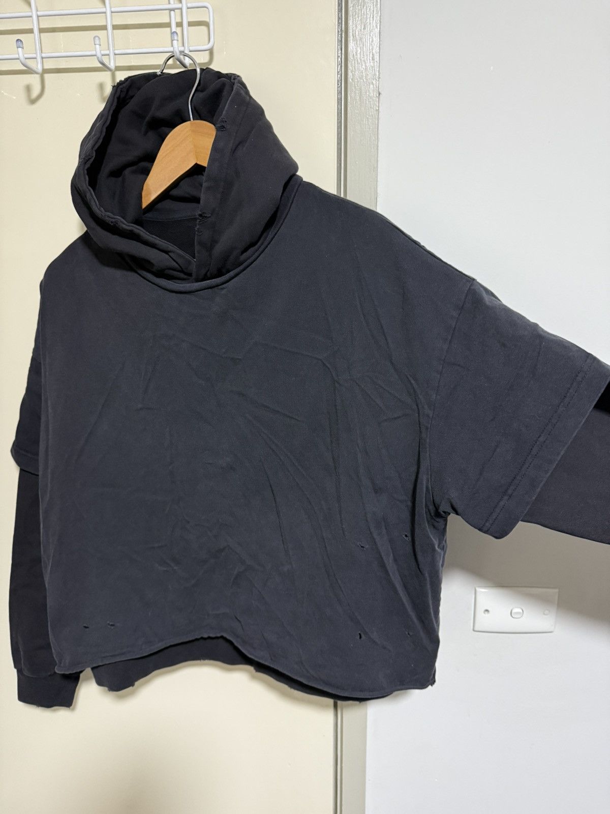 Vintage Found double layer hoodie Size US M / EU 48-50 / 2 - 2 Thumbnail